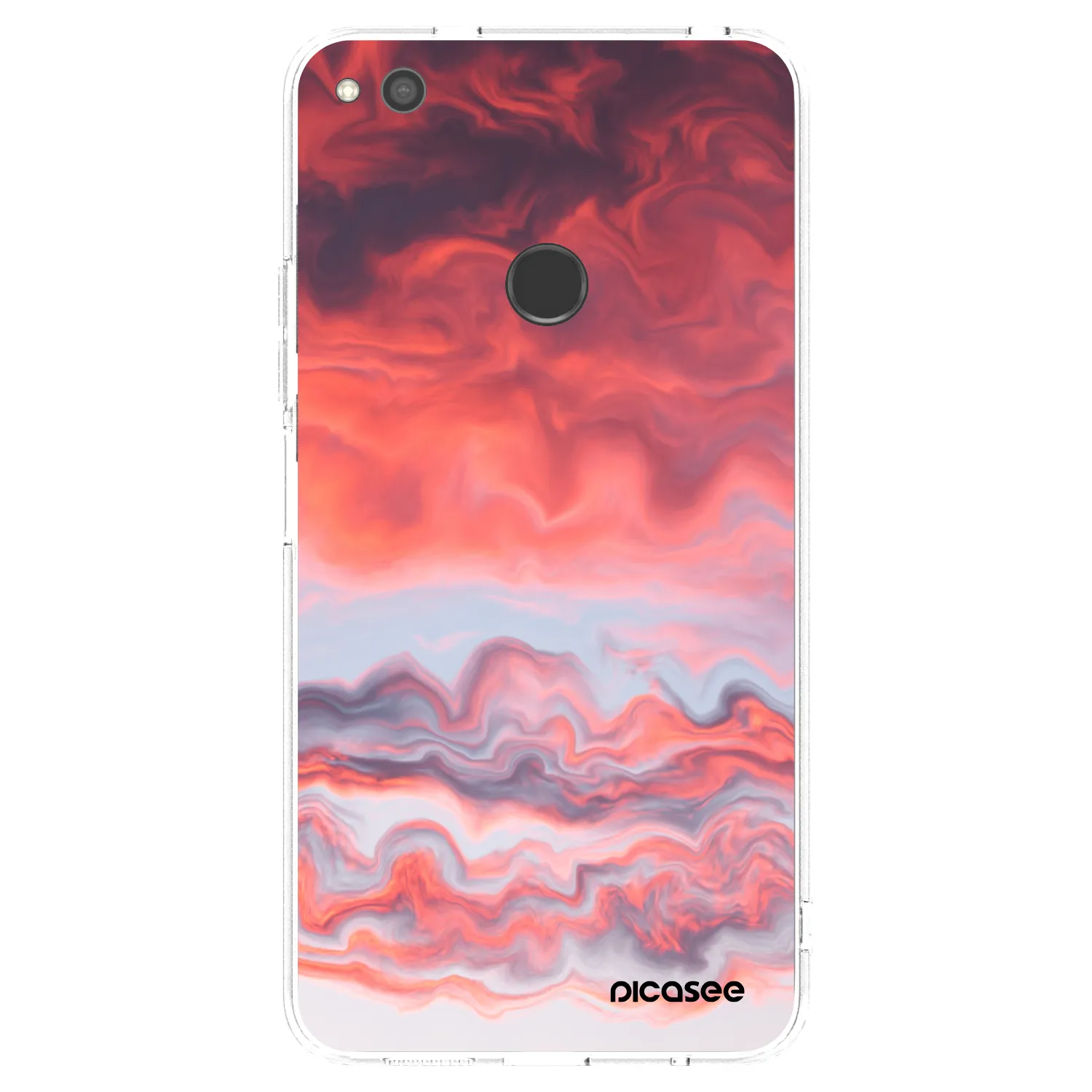 Picasee Huawei P9 Lite 2017 Hülle - Transparentes Silikon - Sunset