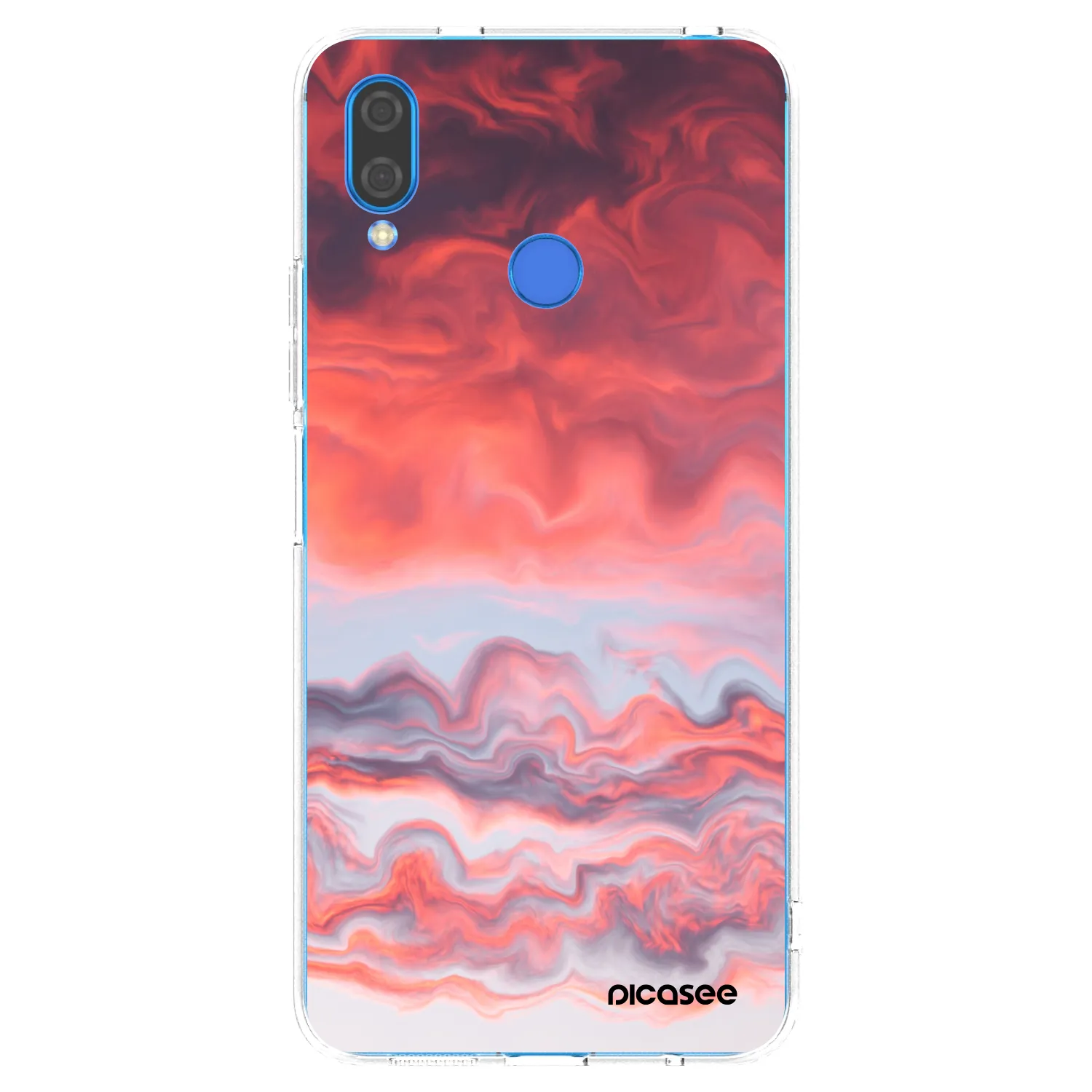 Picasee Huawei Nova 3i Hülle - Transparentes Silikon - Sunset