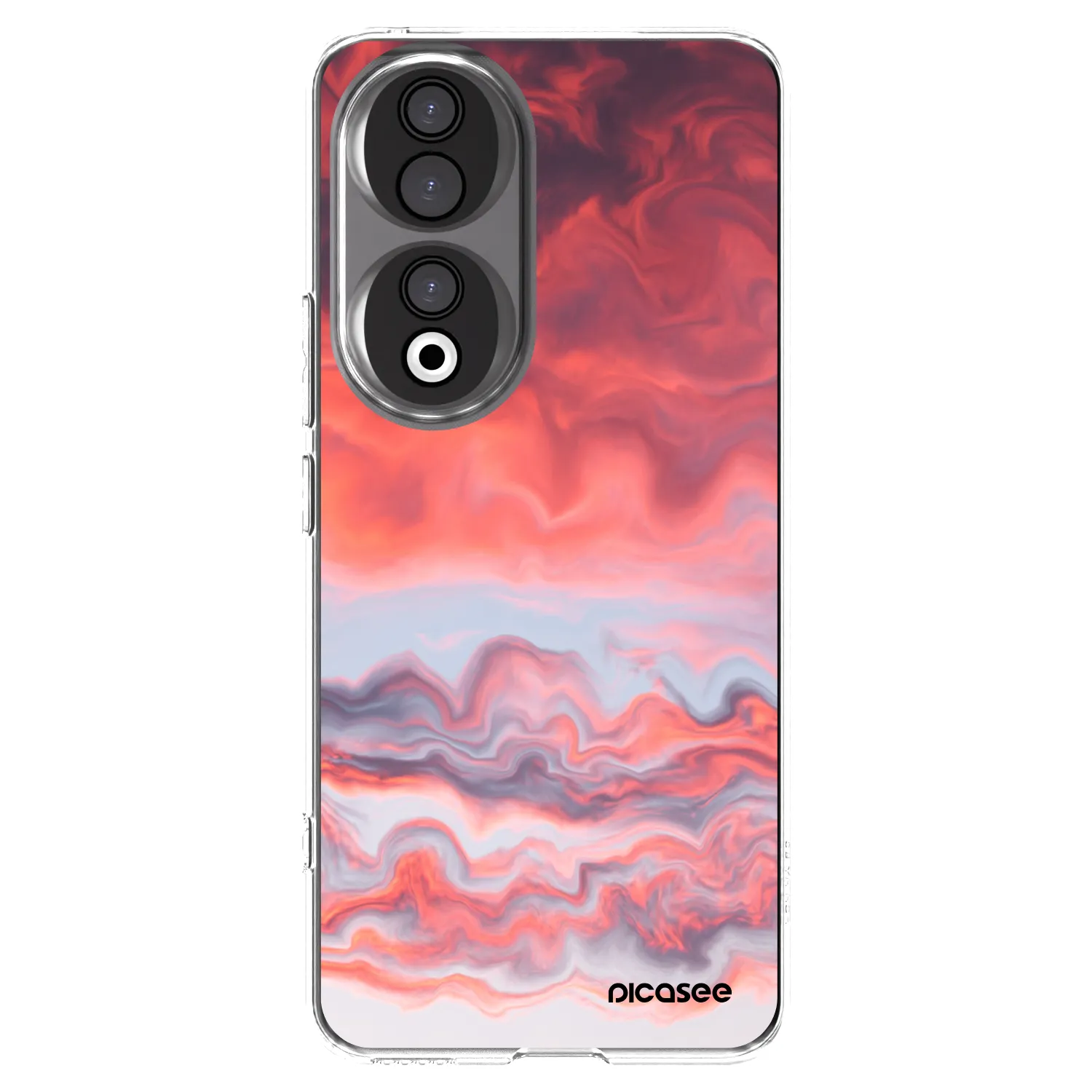 Picasee Honor 90 5G Hülle - Transparentes Silikon - Sunset