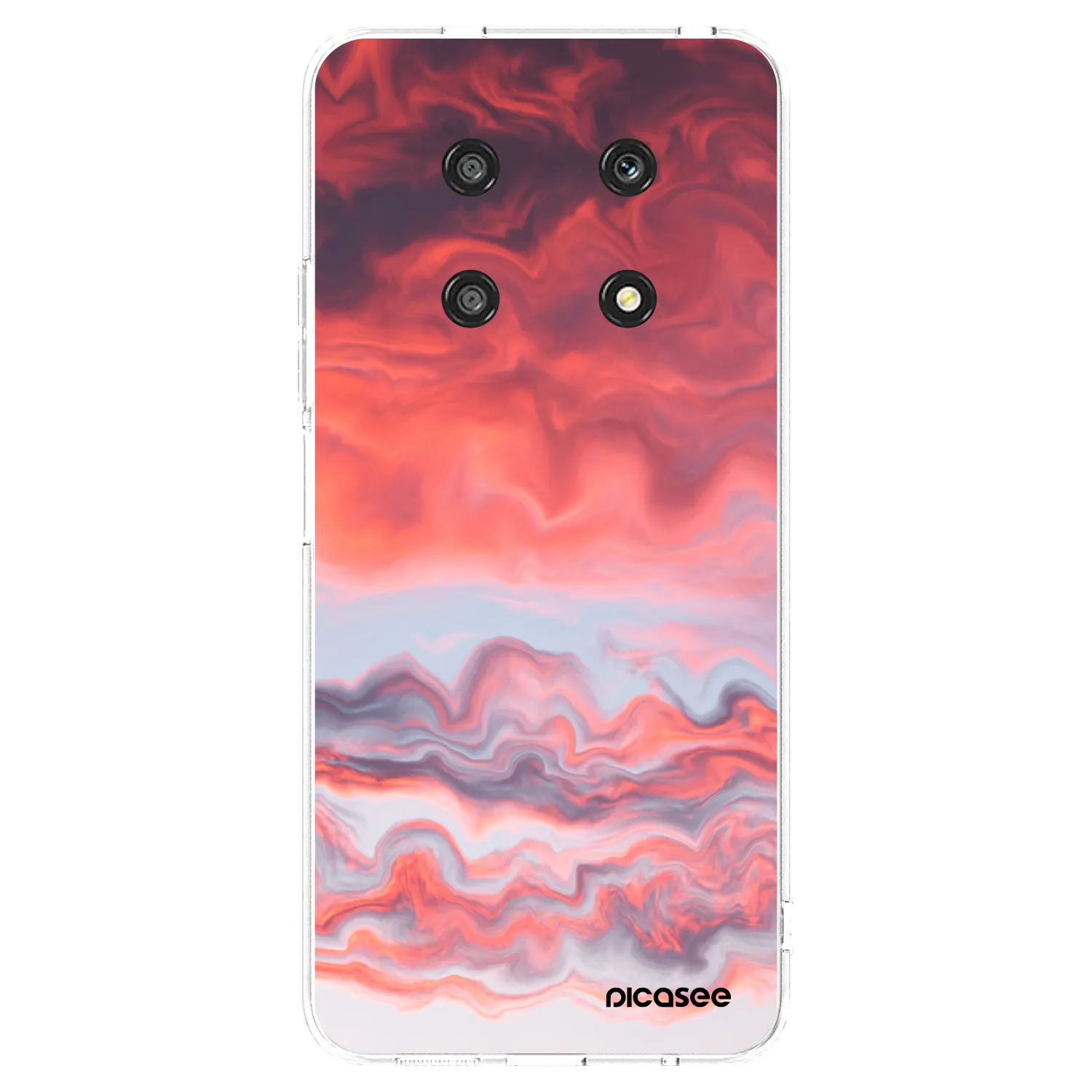 Picasee Honor Magic4 Lite 5G Hülle - Transparentes Silikon - Sunset