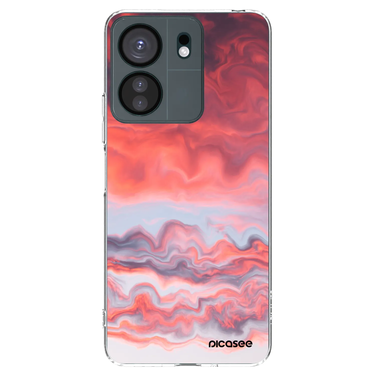 Picasee Xiaomi Redmi 13C 4G Hülle - Transparentes Silikon - Sunset