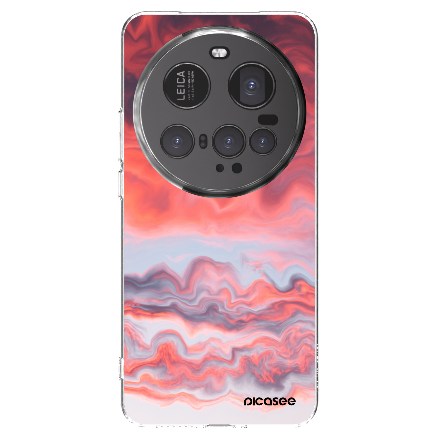 Picasee Xiaomi 15 Ultra Hülle - Transparentes Silikon - Sunset