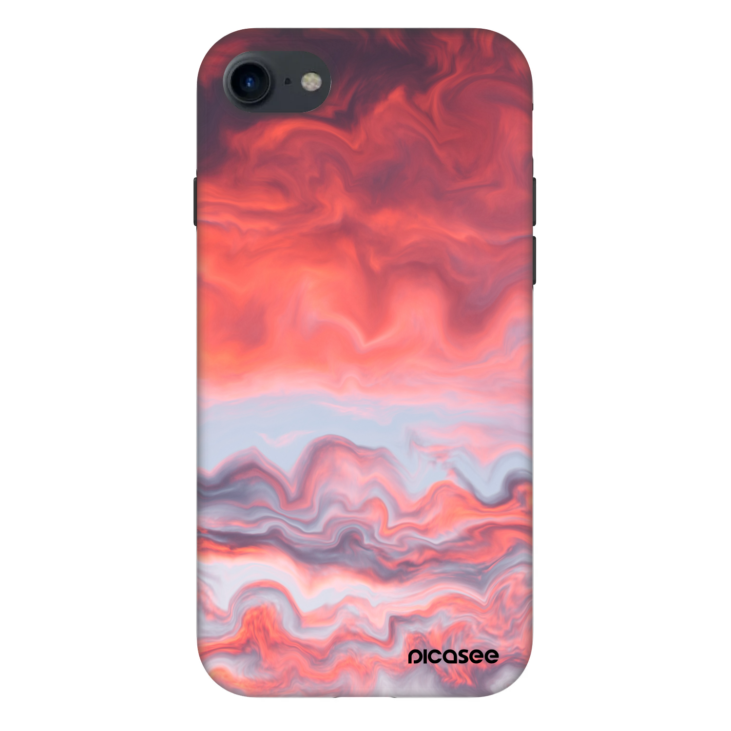 Picasee Fashion Case für Apple iPhone SE 2022 - Sunset