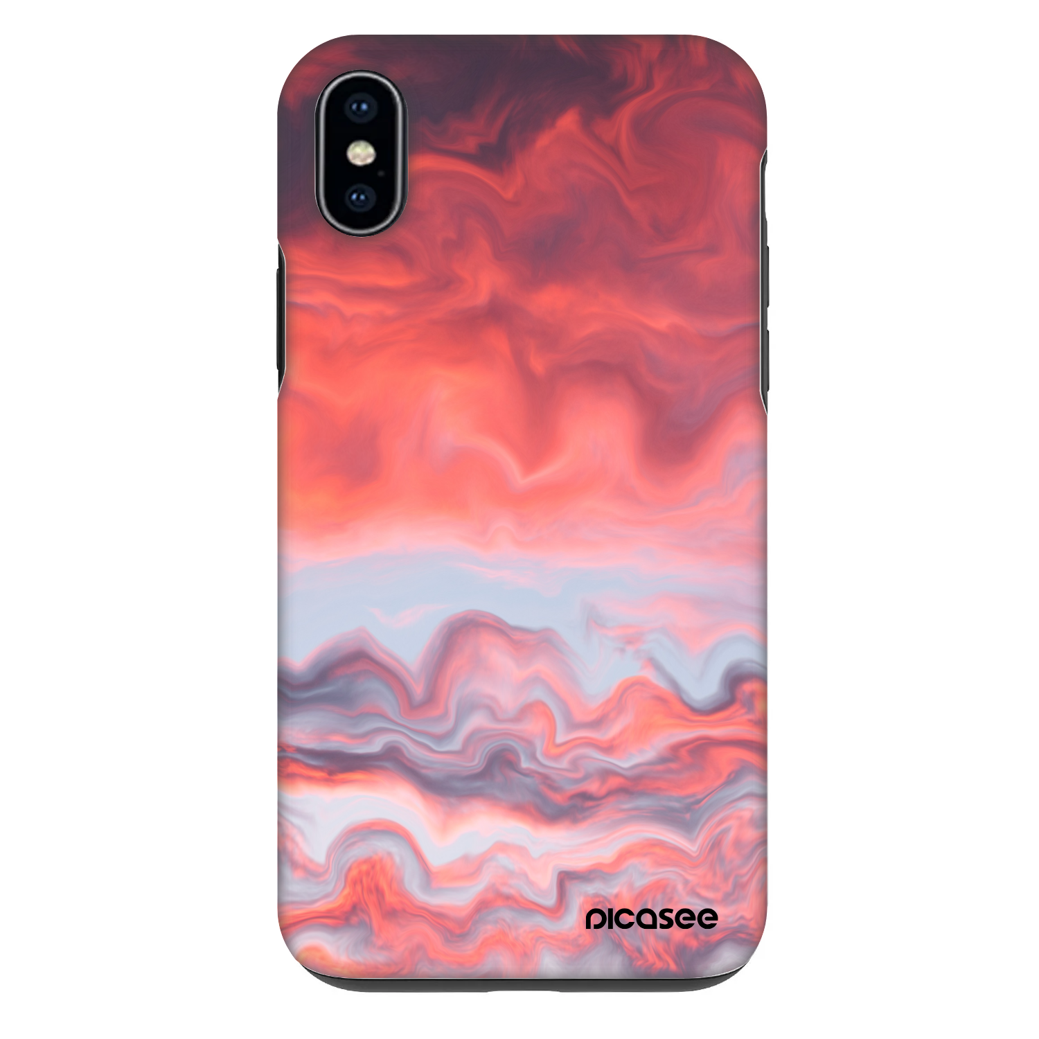 Picasee Fashion Case für Apple iPhone XS Max - Sunset