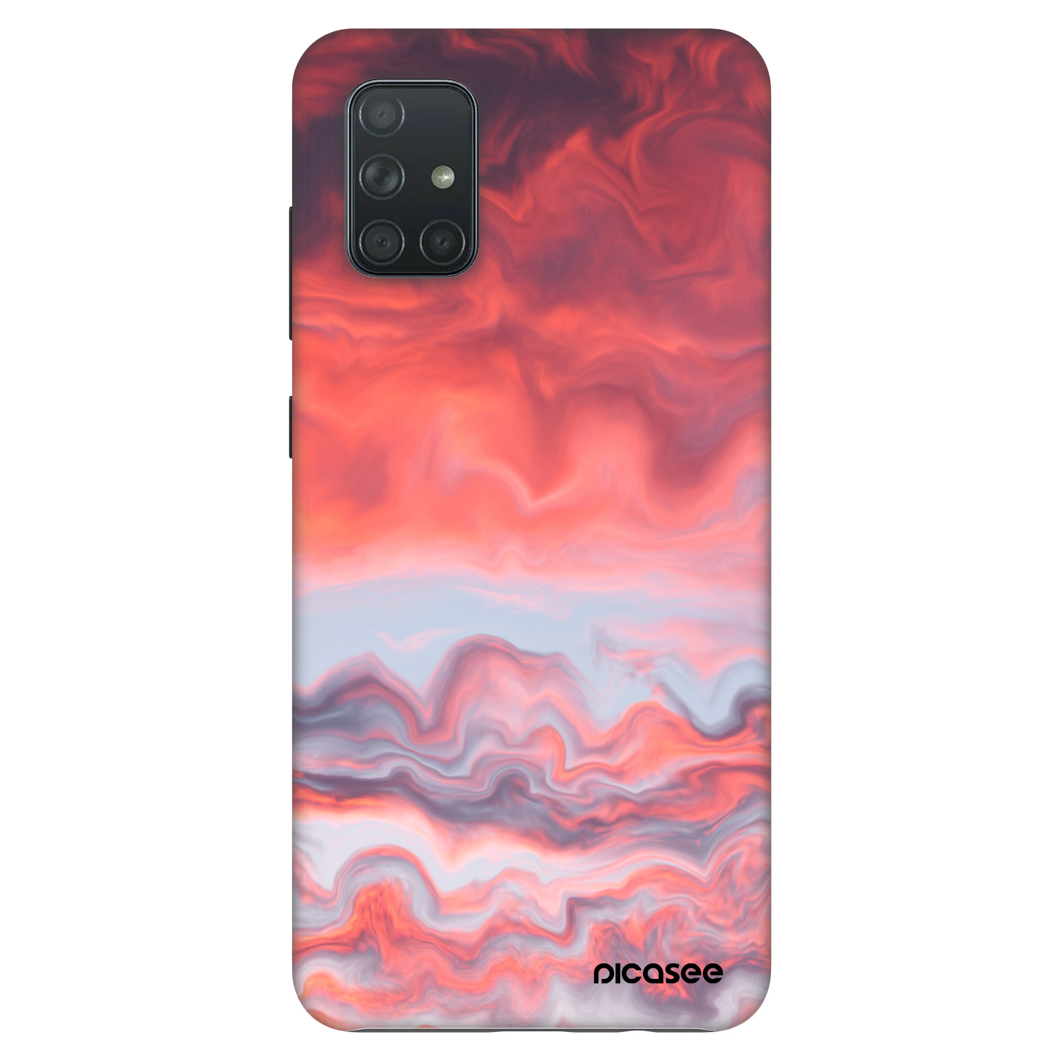 Picasee Fashion Case für Samsung Galaxy A71 A715F - Sunset