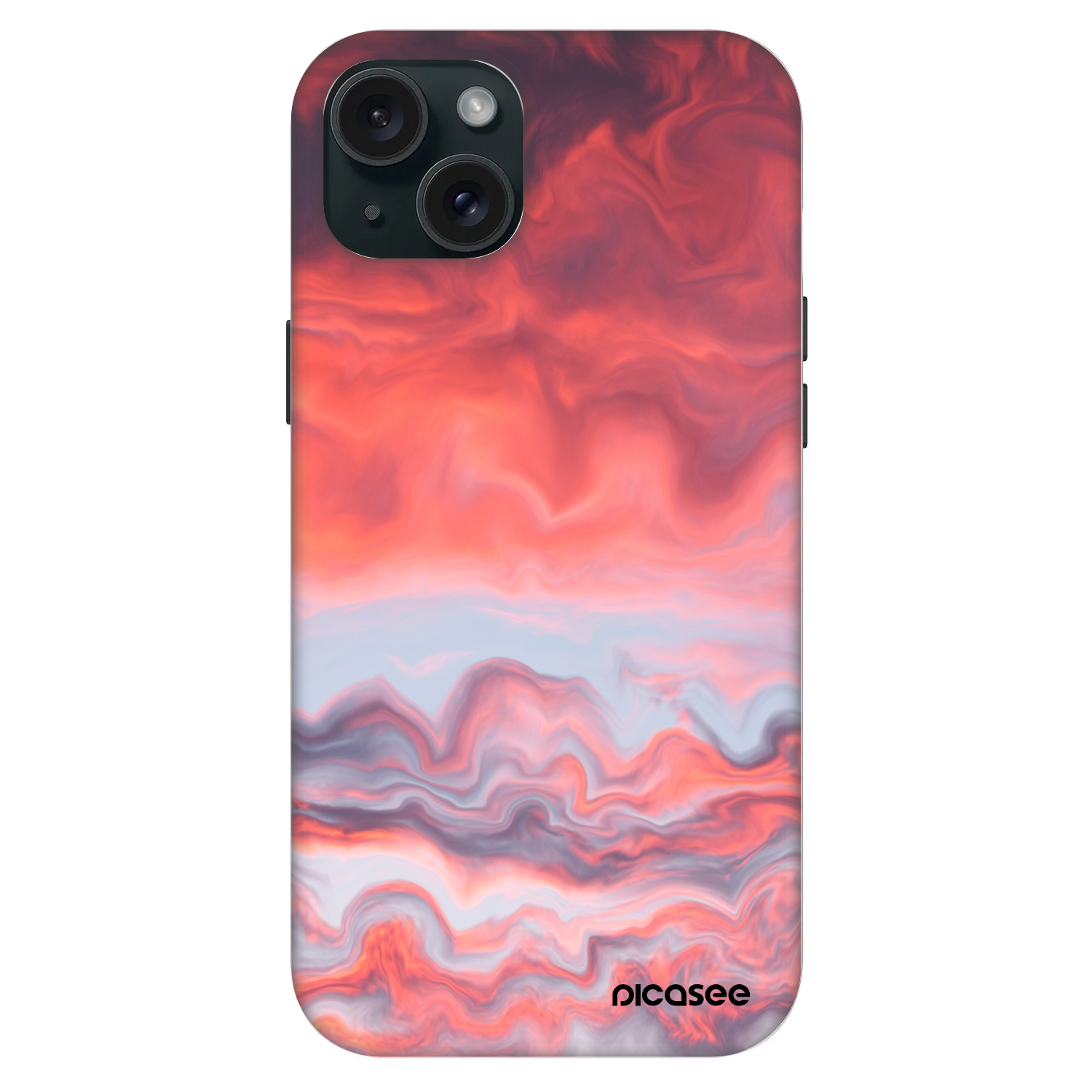 Picasee Fashion Case MagSafe für Apple iPhone 15 Plus - Sunset