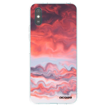 Picasee Xiaomi Redmi 9AT Hülle - Transparentes Silikon - Sunset