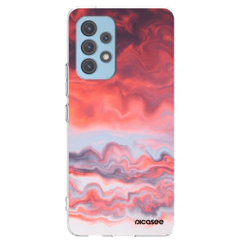 Picasee Samsung Galaxy A53 5G A536 Hülle - Transparentes Silikon - Sunset