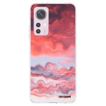Picasee Xiaomi 12 Hülle - Transparentes Silikon - Sunset
