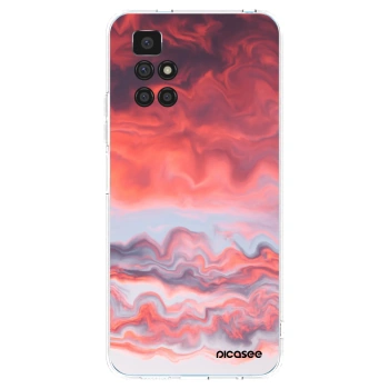 Picasee Xiaomi Redmi 10 (2022) Hülle - Transparentes Silikon - Sunset