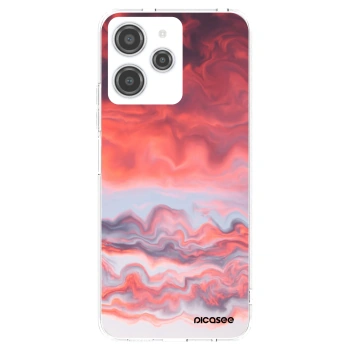 Picasee Xiaomi Redmi 12 4G Hülle - Transparentes Silikon - Sunset