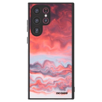 Picasee ULTIMATE CASE PowerShare für Samsung Galaxy S22 Ultra 5G - Sunset