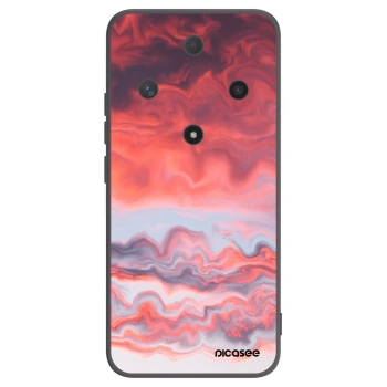 Picasee Honor Magic6 Lite 5G Hülle - Schwarzes Silikon - Sunset