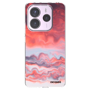 Picasee Xiaomi Redmi Note 14 5G Hülle - Transparentes Silikon - Sunset