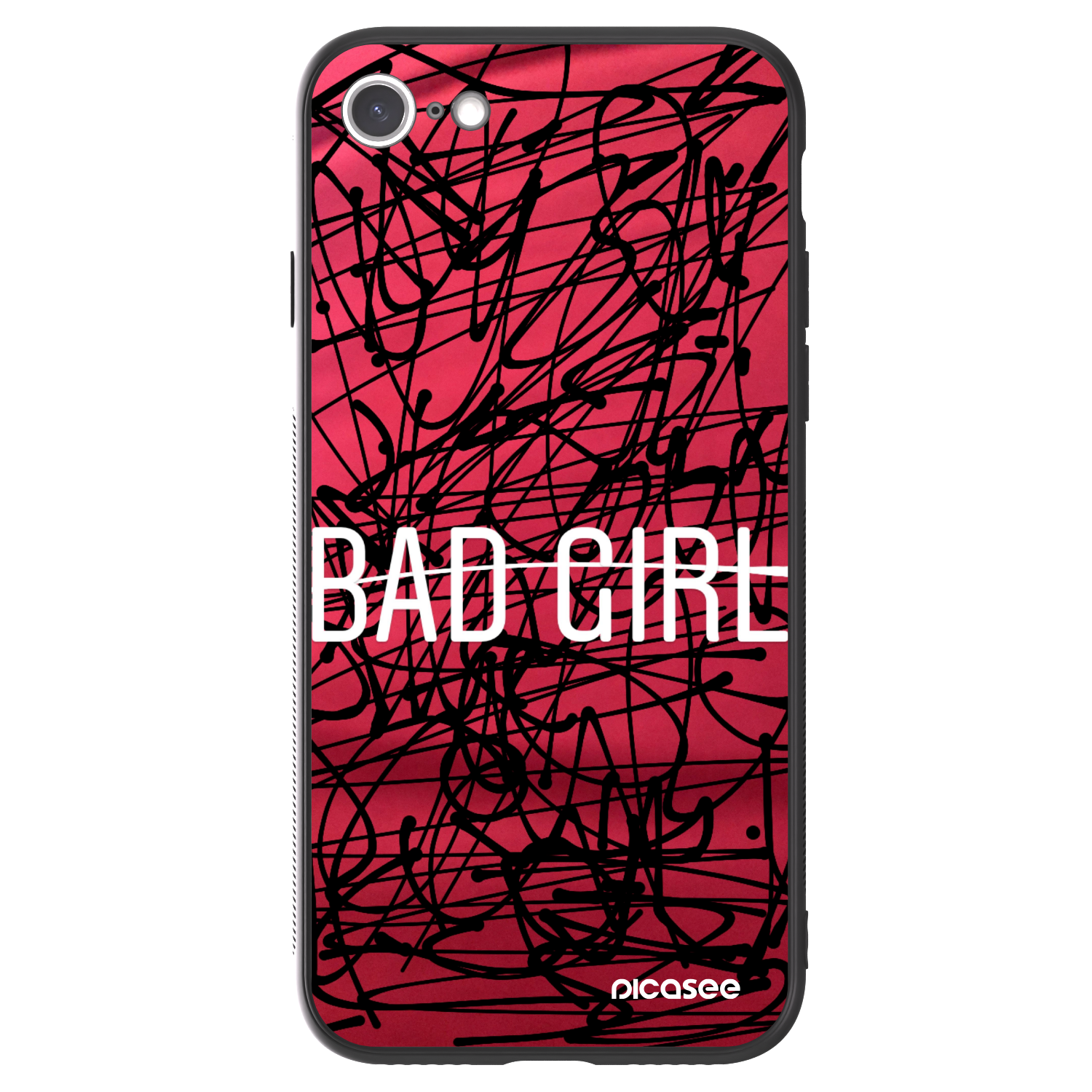 Picasee ULTIMATE CASE für Apple iPhone 8 - Freches Mädchen