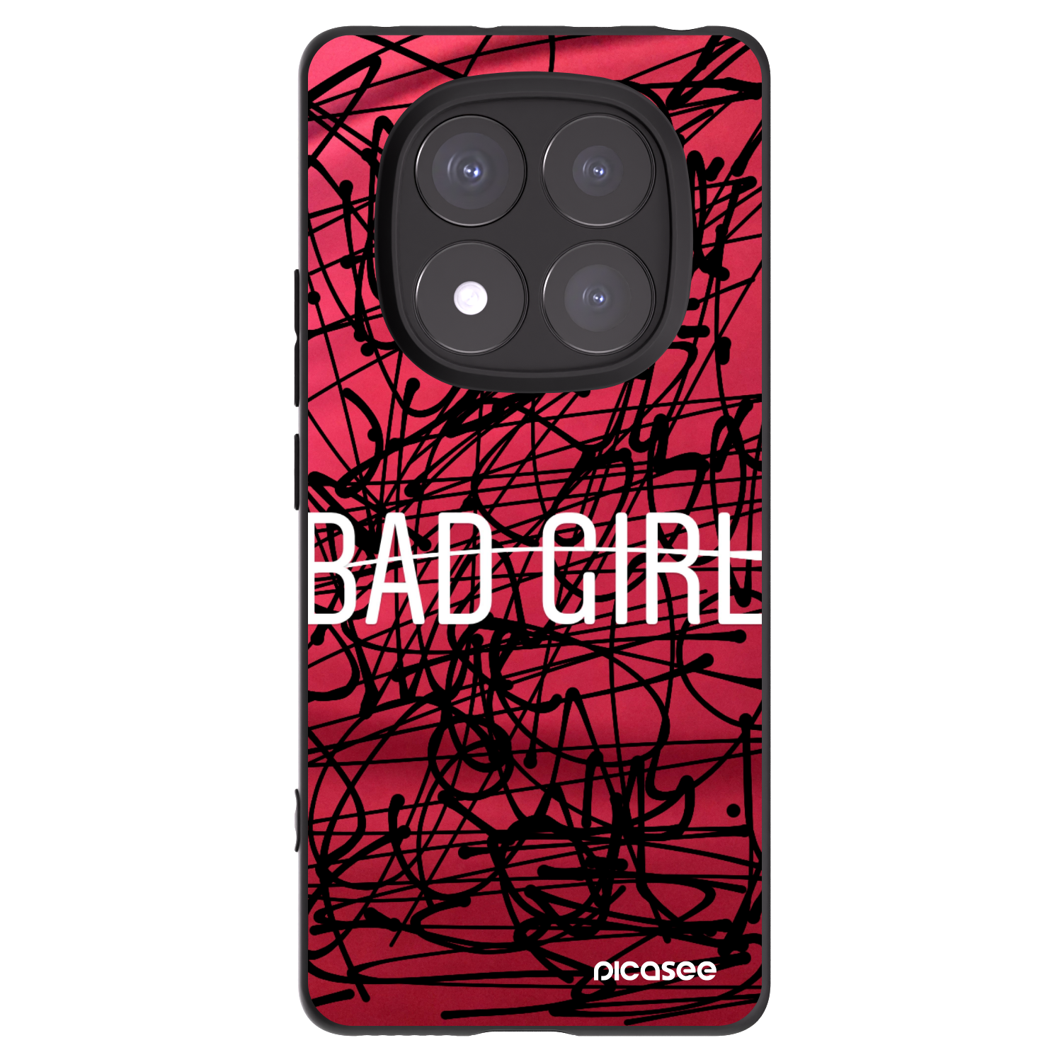 Picasee Xiaomi Redmi Note 14 Pro 5G Hlle - Schwarzes Silikon - Freches  Mdchen | Picasee