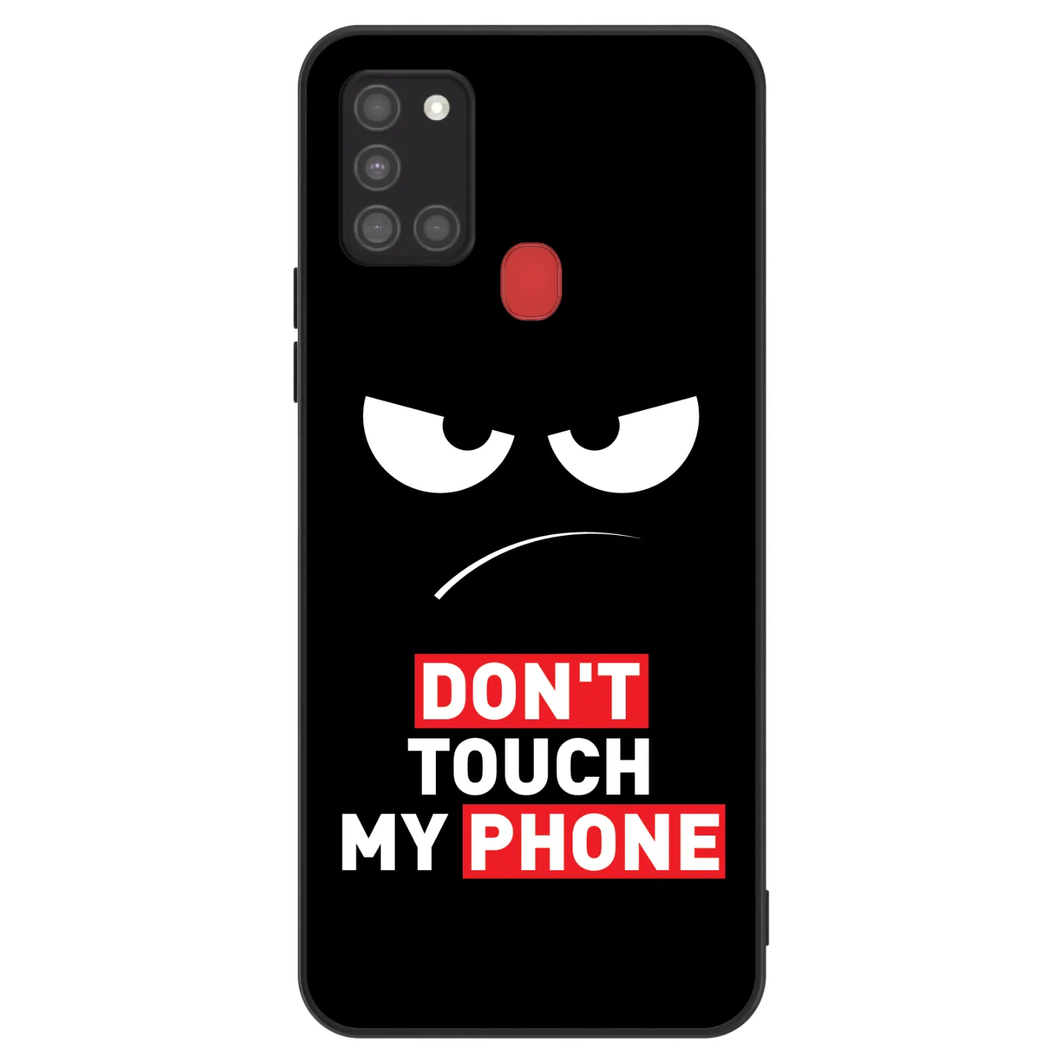 Picasee ULTIMATE CASE für Samsung Galaxy A21s - Angry Eyes - Transparent