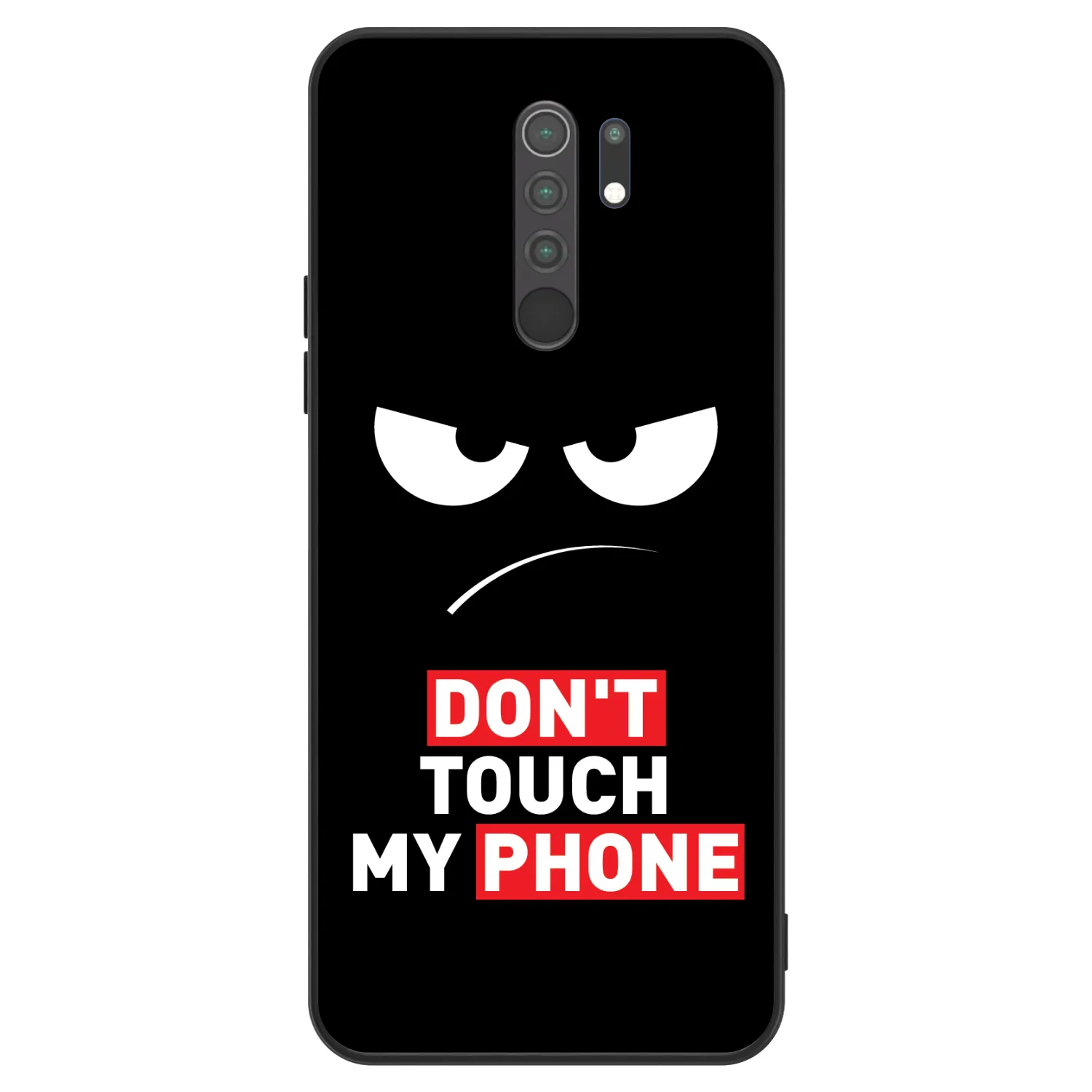 Picasee ULTIMATE CASE für Xiaomi Redmi 9 - Angry Eyes - Transparent