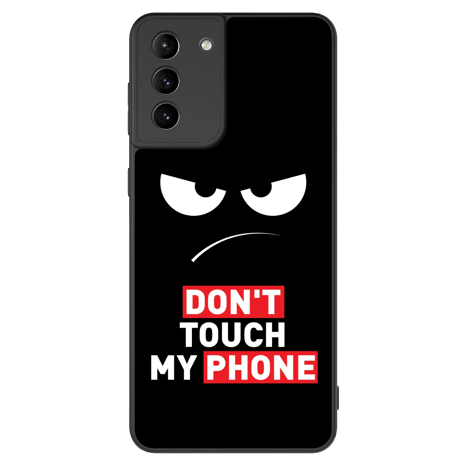 Picasee ULTIMATE CASE für Samsung Galaxy S21+ 5G G996F - Angry Eyes - Transparent
