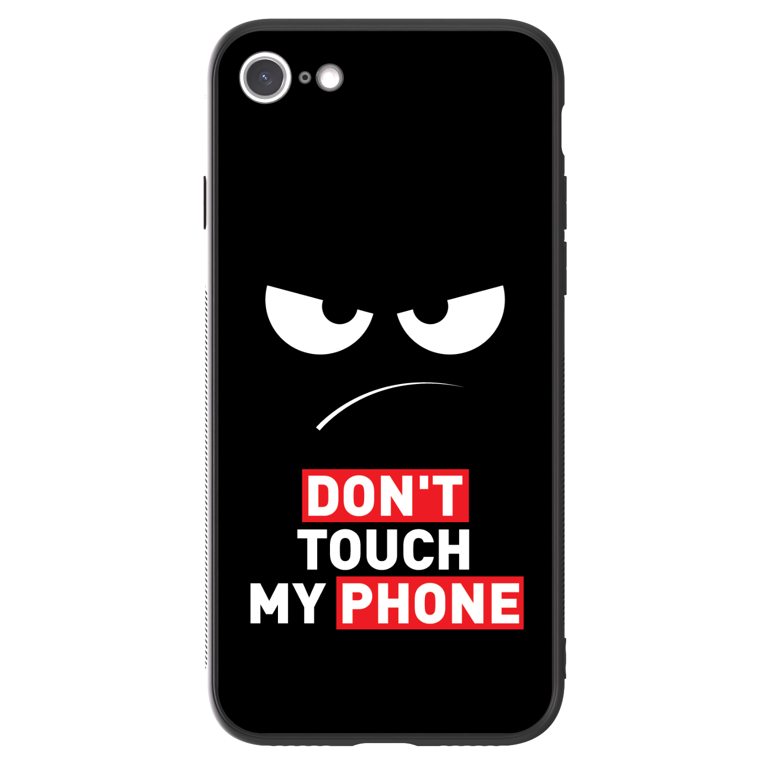 Picasee ULTIMATE CASE für Apple iPhone 8 - Angry Eyes - Transparent