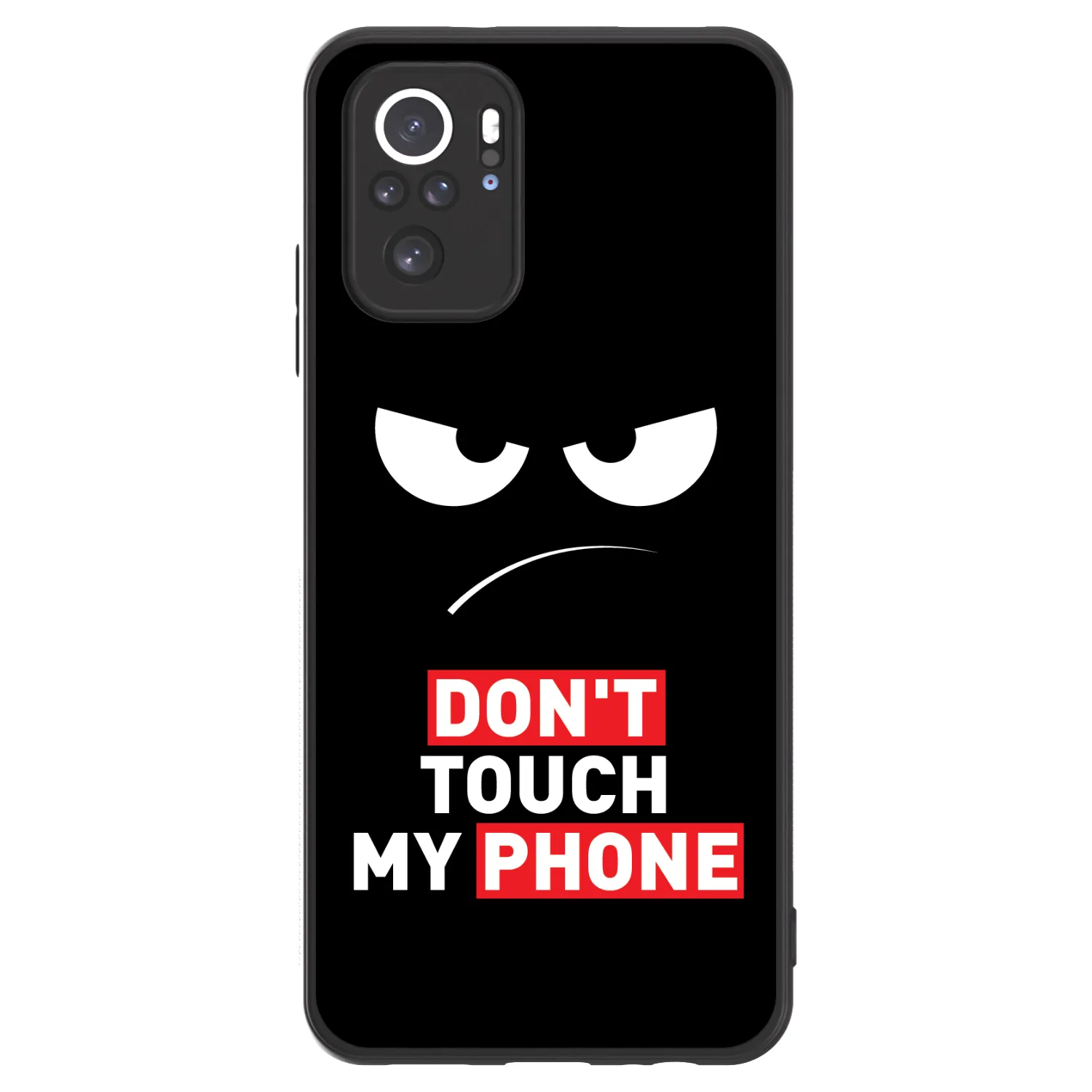 Picasee ULTIMATE CASE für Xiaomi Redmi Note 10S - Angry Eyes - Transparent