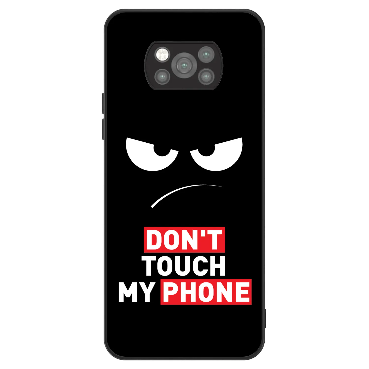 Picasee ULTIMATE CASE für Xiaomi Poco X3 Pro - Angry Eyes - Transparent