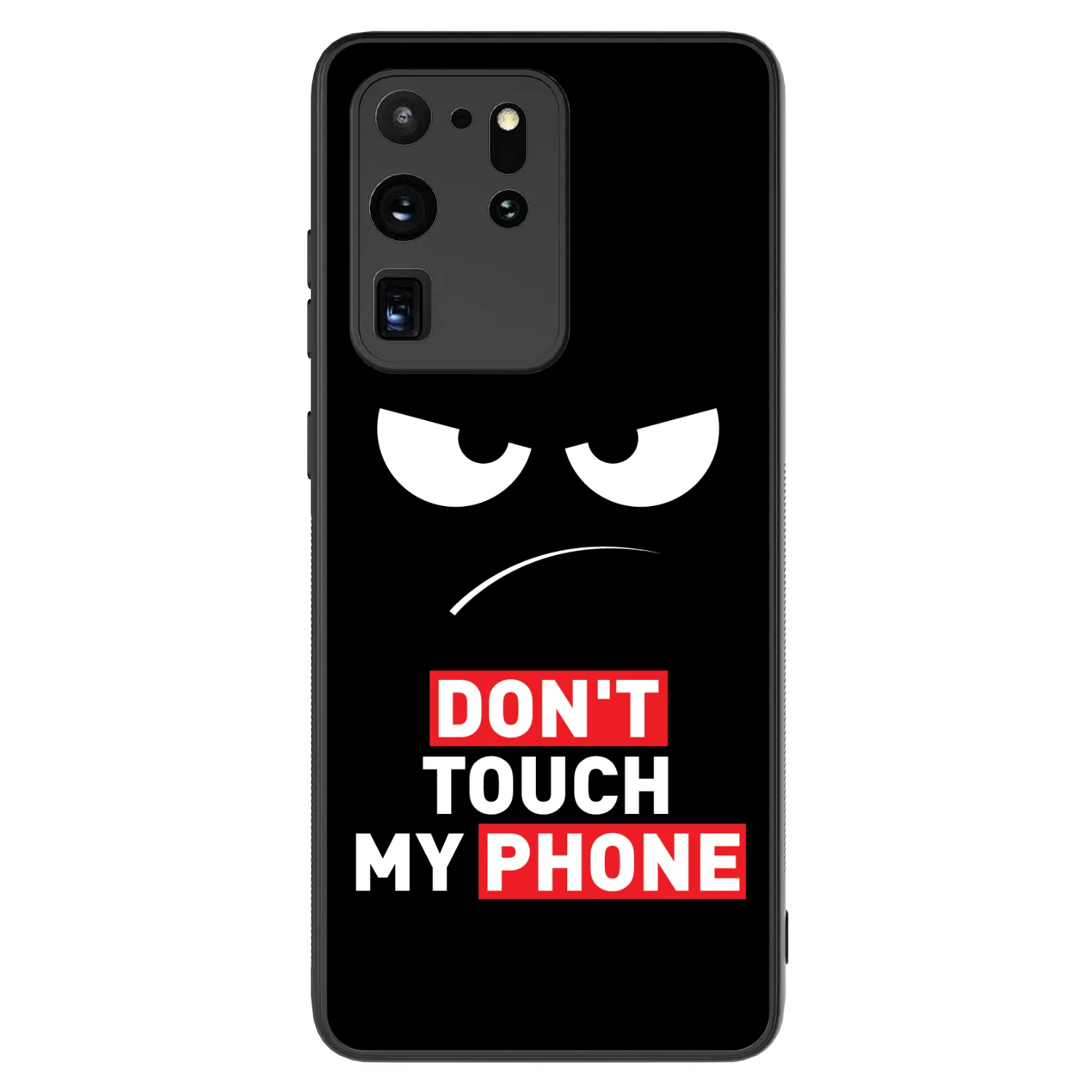 Picasee ULTIMATE CASE für Samsung Galaxy S20 Ultra 5G G988F - Angry Eyes - Transparent