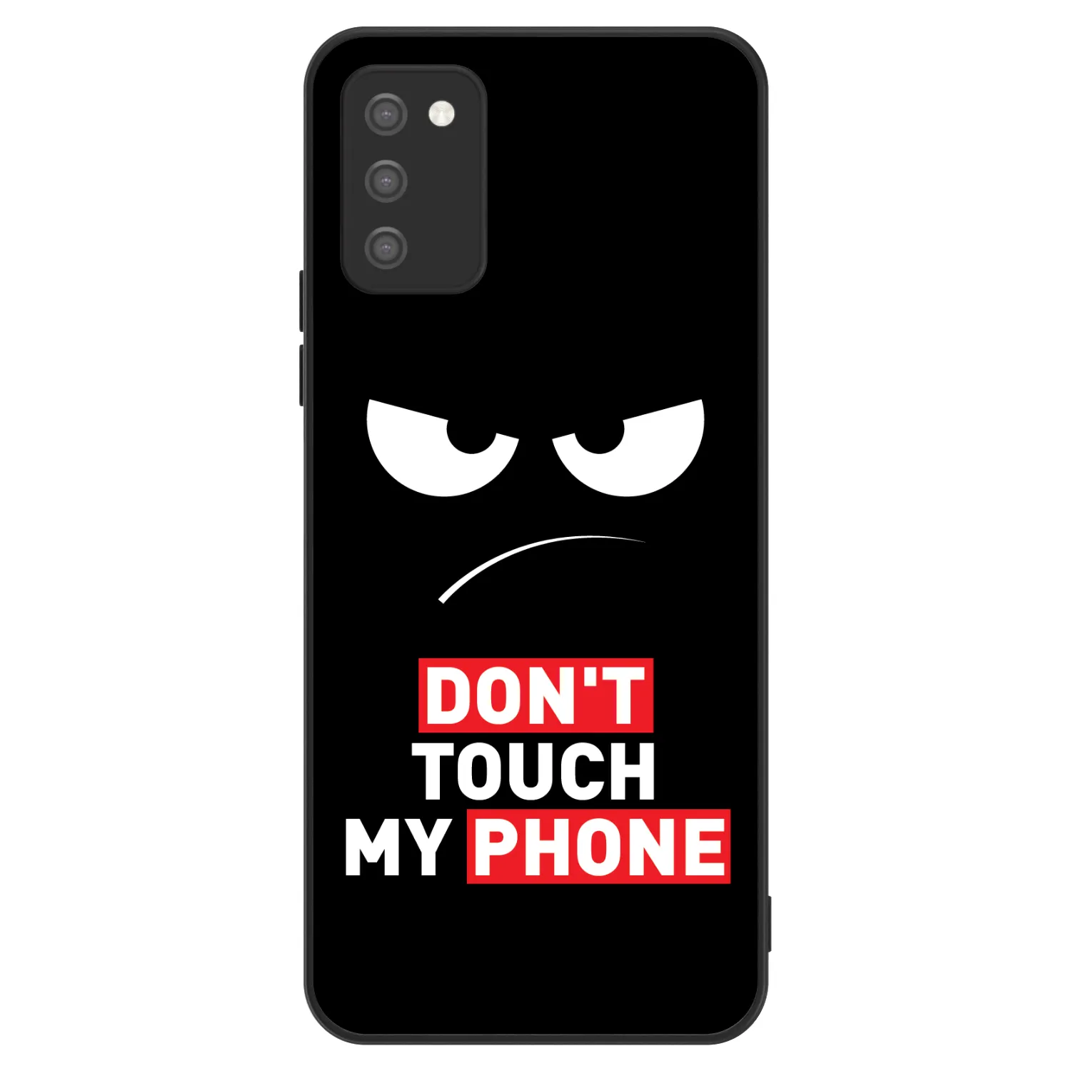 Picasee ULTIMATE CASE für Samsung Galaxy A02s A025G - Angry Eyes - Transparent