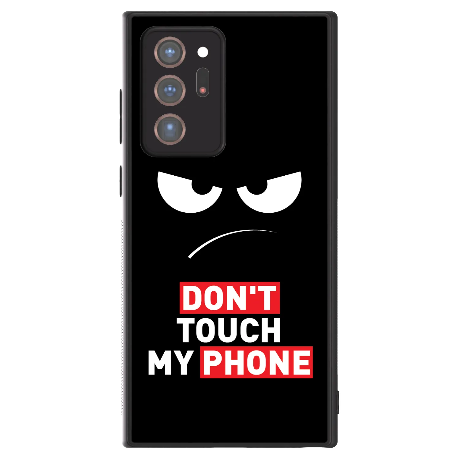 Picasee ULTIMATE CASE für Samsung Galaxy Note 20 Ultra - Angry Eyes - Transparent