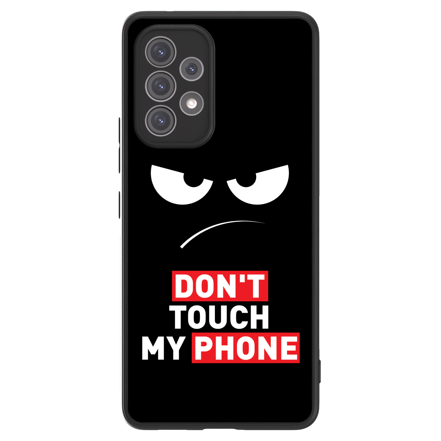 Picasee ULTIMATE CASE für Samsung Galaxy A52s 5G A528B - Angry Eyes - Transparent