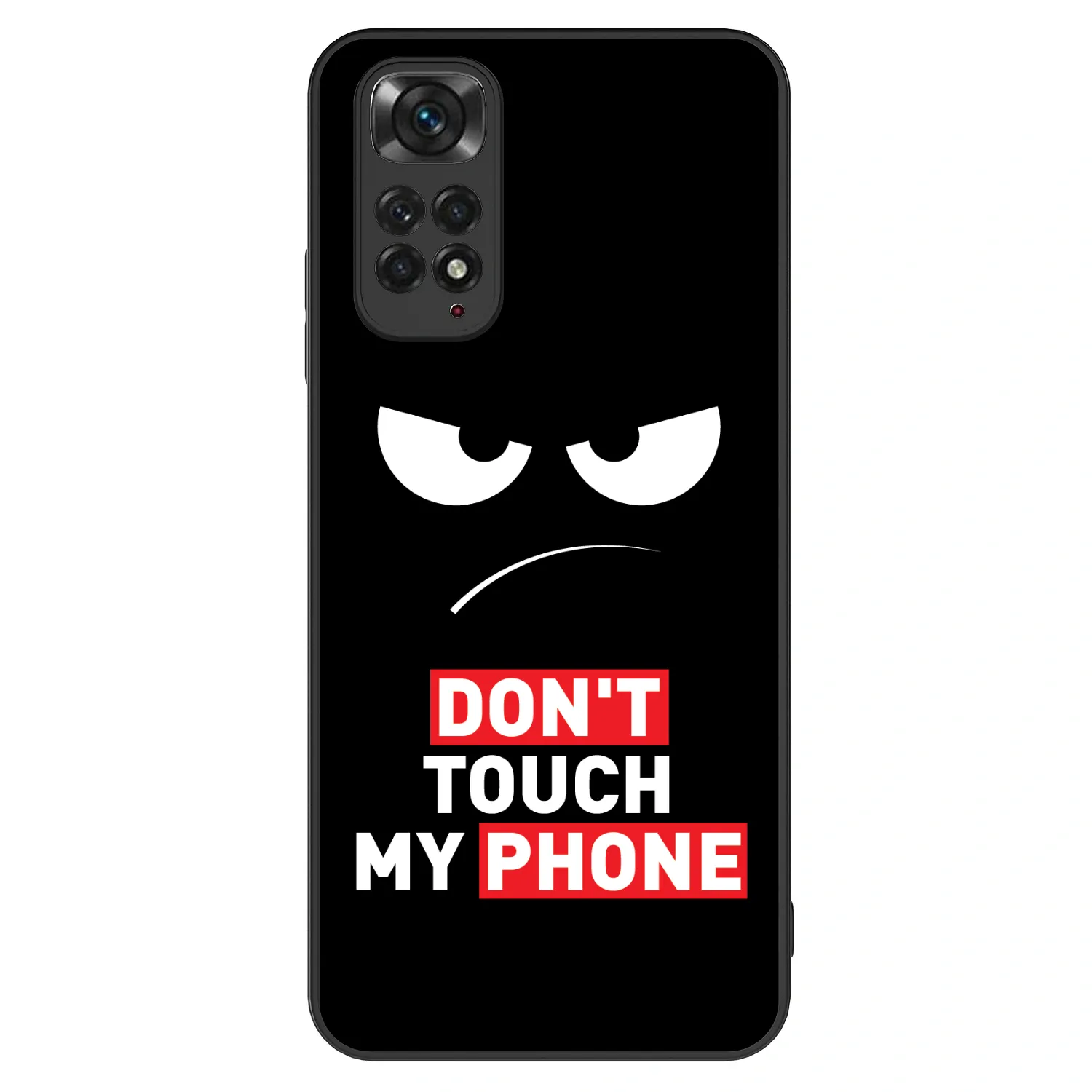 Picasee ULTIMATE CASE für Xiaomi Redmi Note 11 - Angry Eyes - Transparent