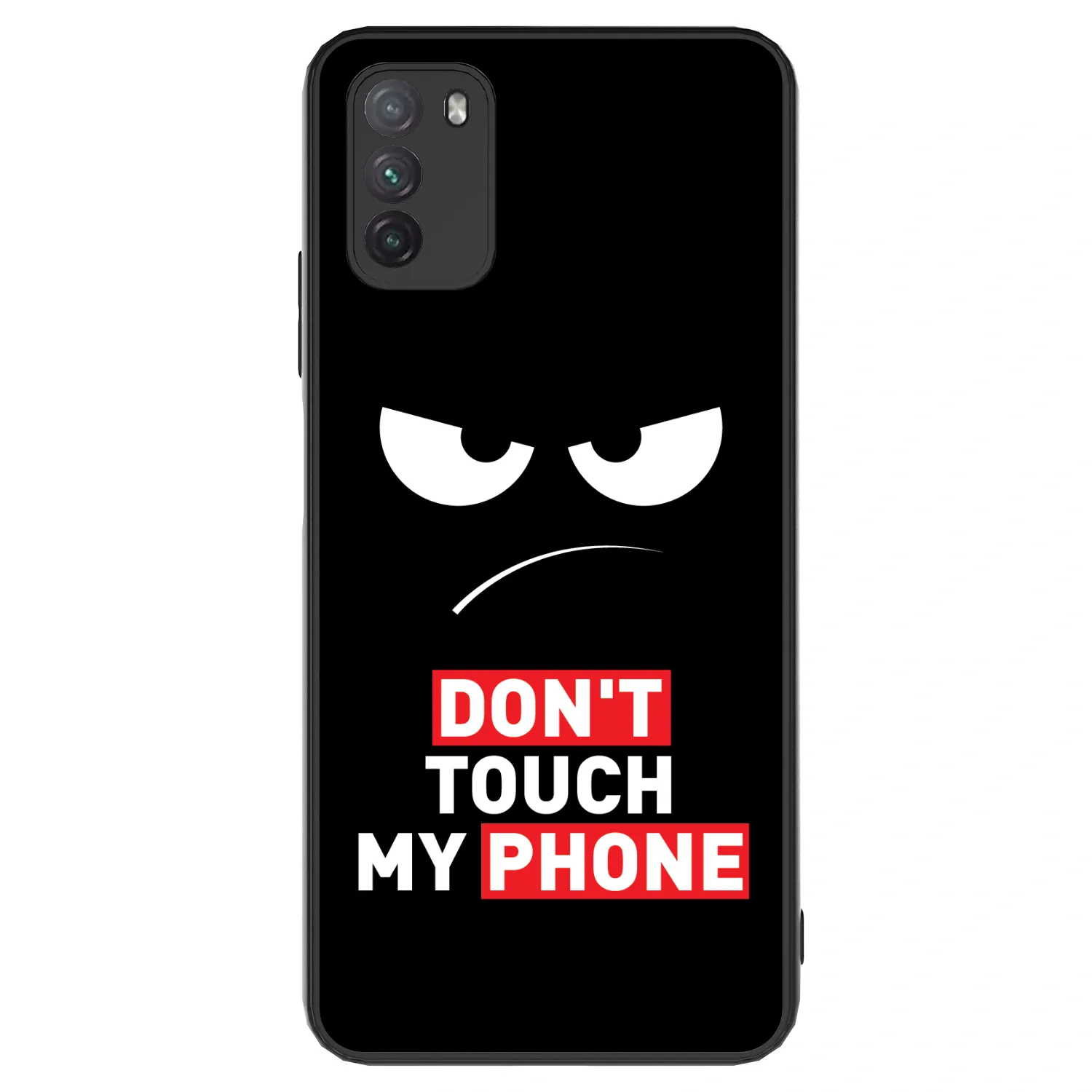 Picasee ULTIMATE CASE für Xiaomi Poco M3 - Angry Eyes - Transparent