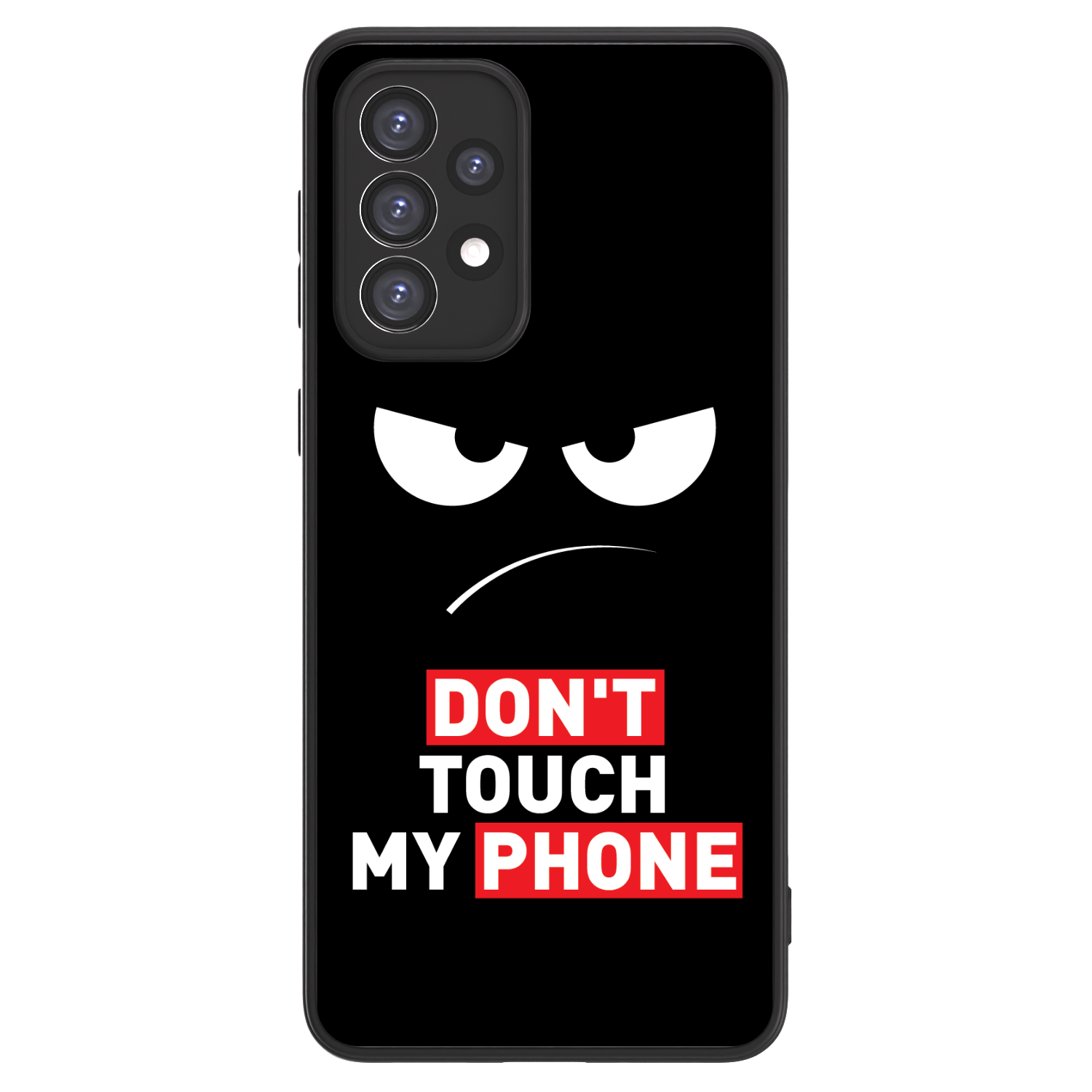 Picasee ULTIMATE CASE für Samsung Galaxy A33 5G A336 - Angry Eyes - Transparent