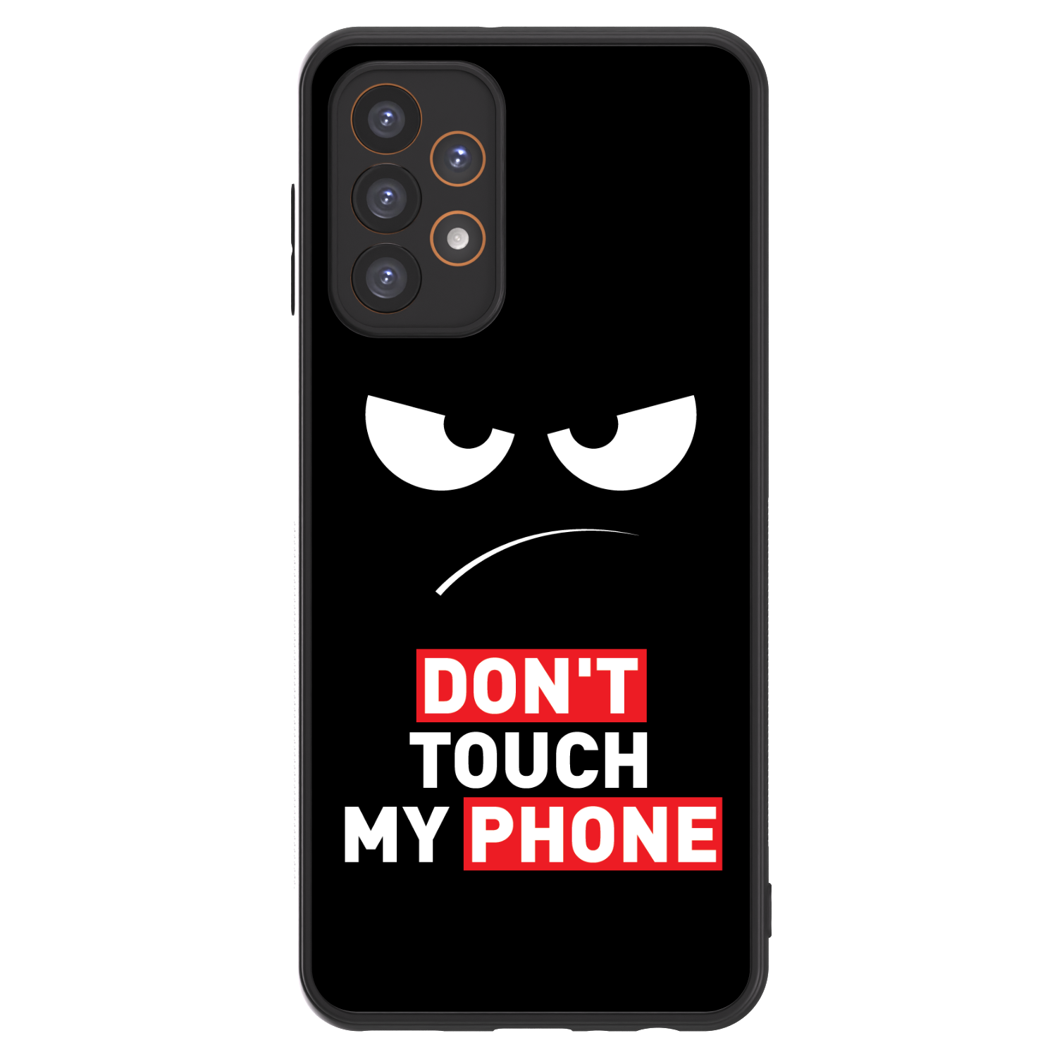 Picasee ULTIMATE CASE für Samsung Galaxy A23 A236B 5G - Angry Eyes - Transparent