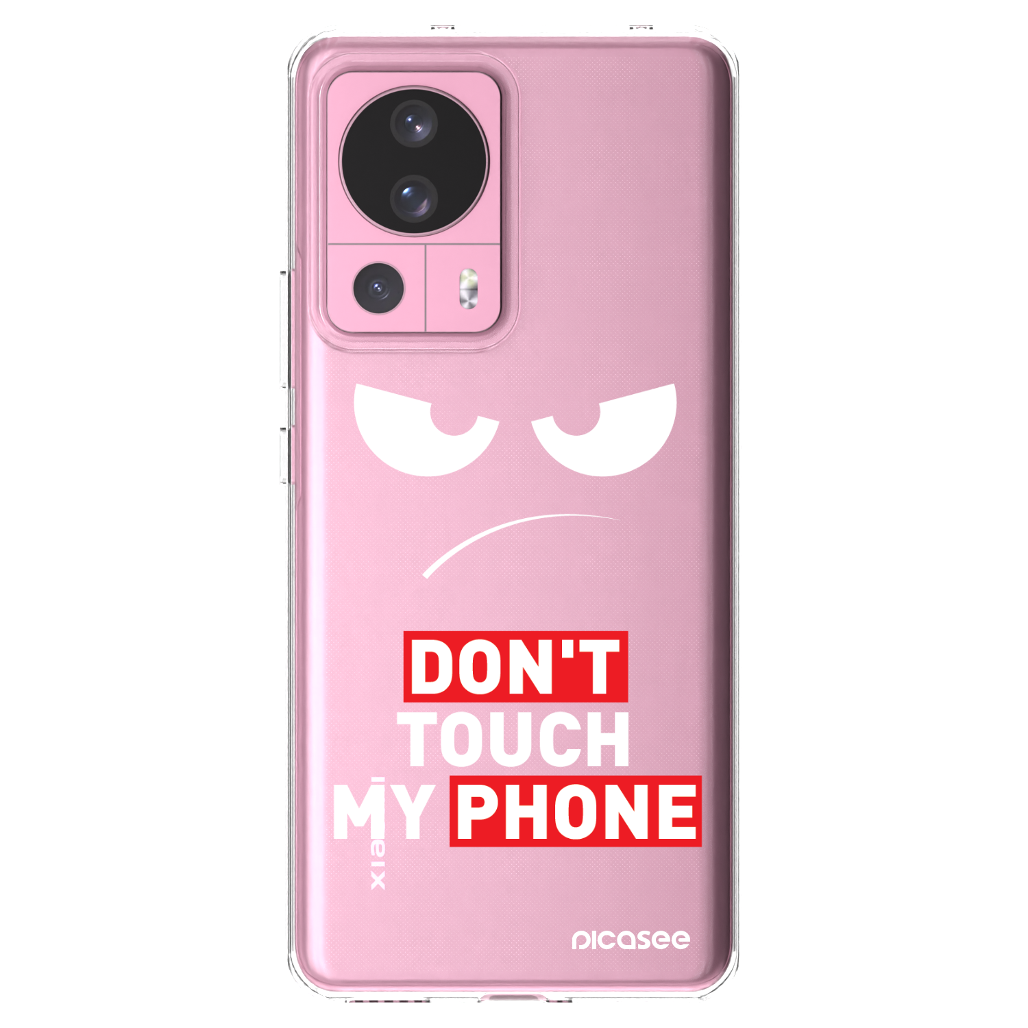 Picasee Xiaomi 13 Lite Hülle - Transparentes Silikon - Angry Eyes - Transparent