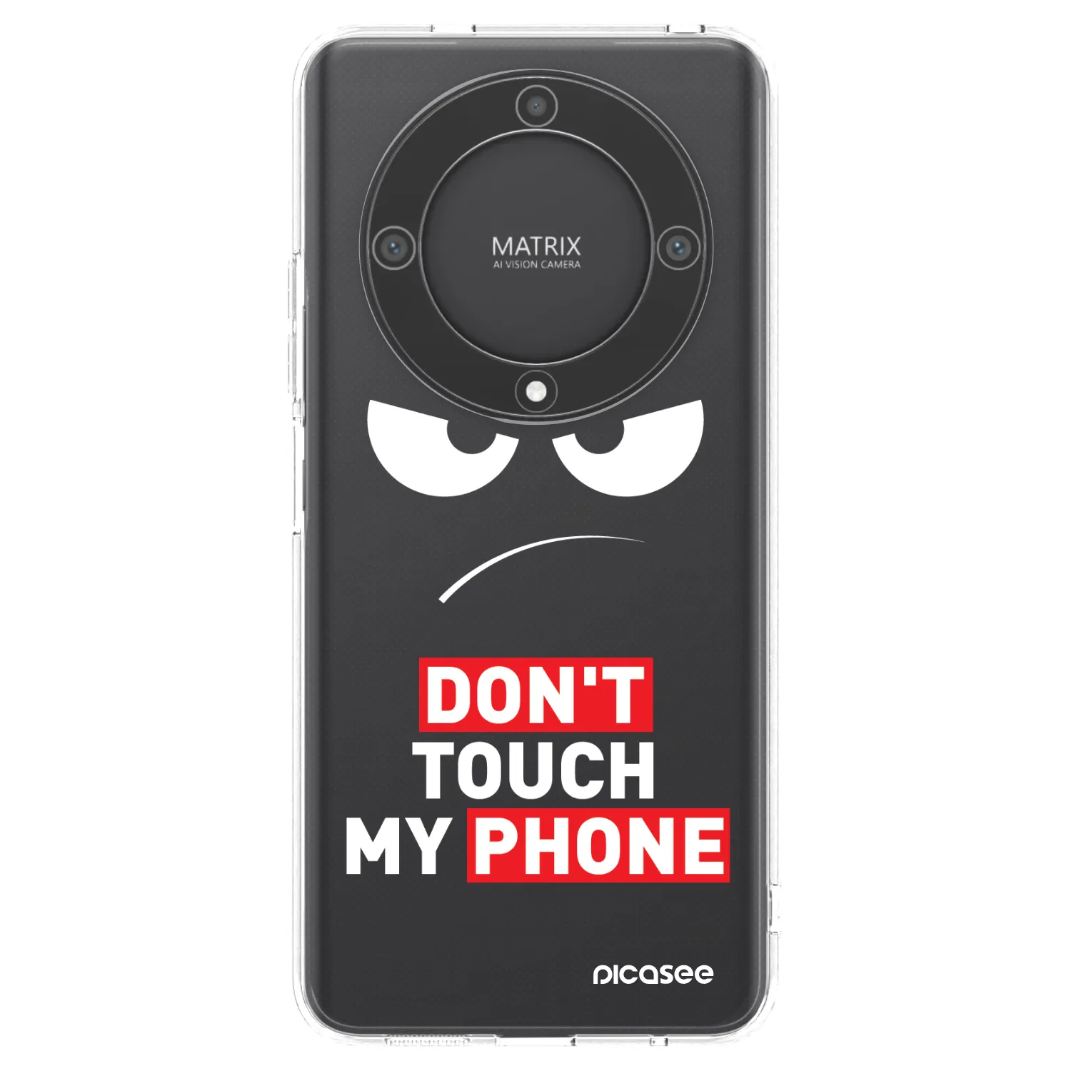 Picasee Honor Magic5 Lite 5G Hülle - Transparentes Silikon - Angry Eyes - Transparent
