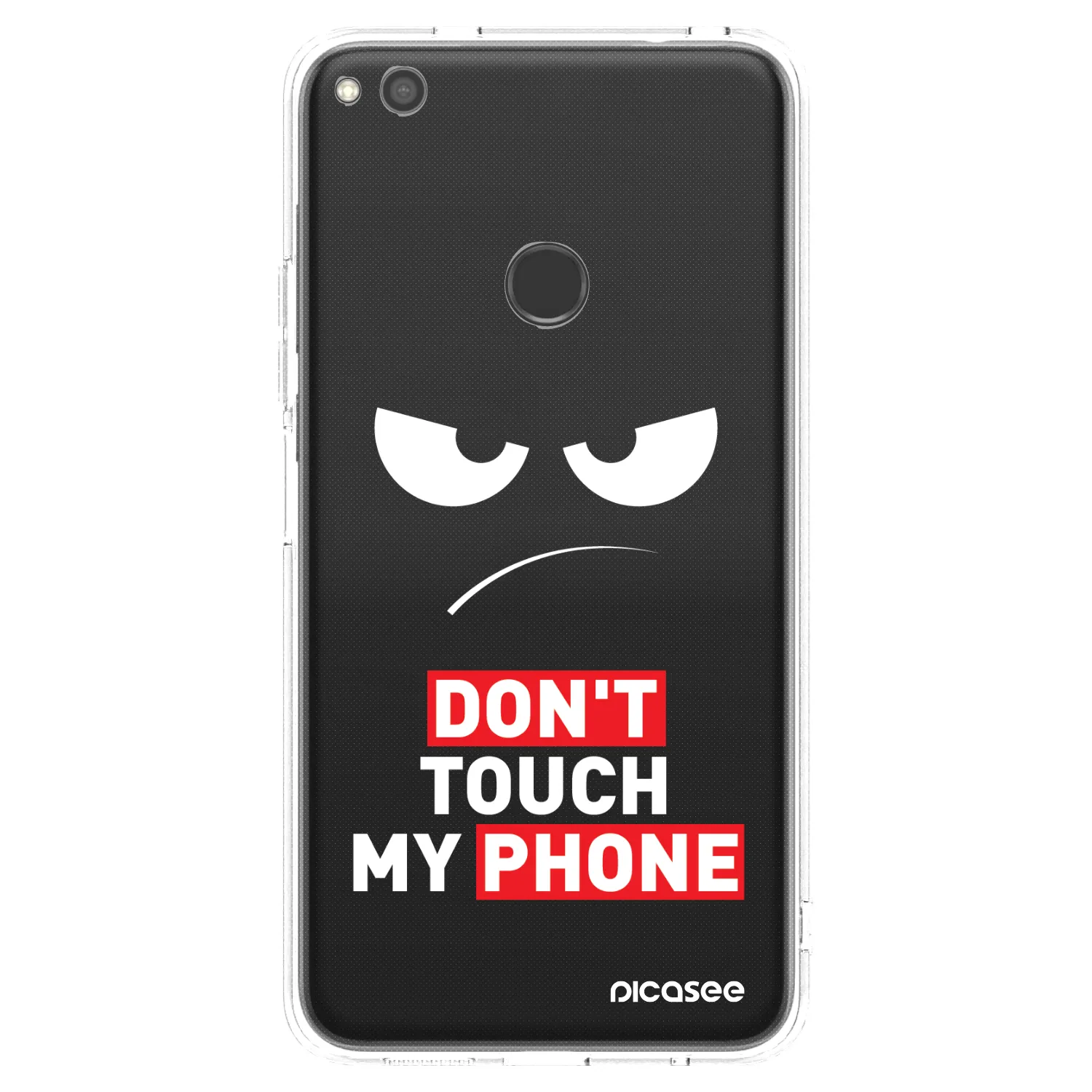 Picasee Huawei P9 Lite 2017 Hülle - Transparentes Silikon - Angry Eyes - Transparent