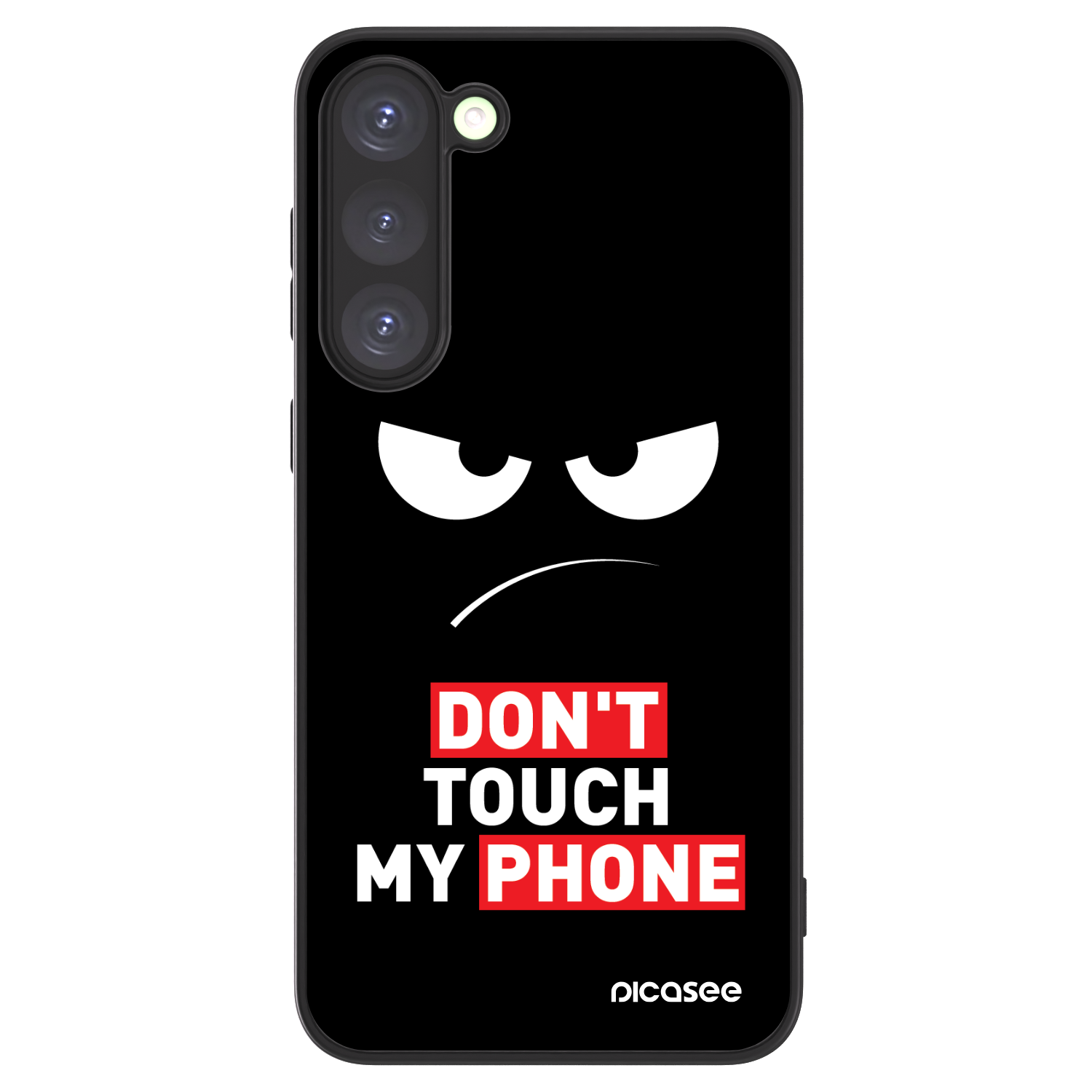 Picasee ULTIMATE CASE PowerShare für Samsung Galaxy S23+ 5G - Angry Eyes - Transparent