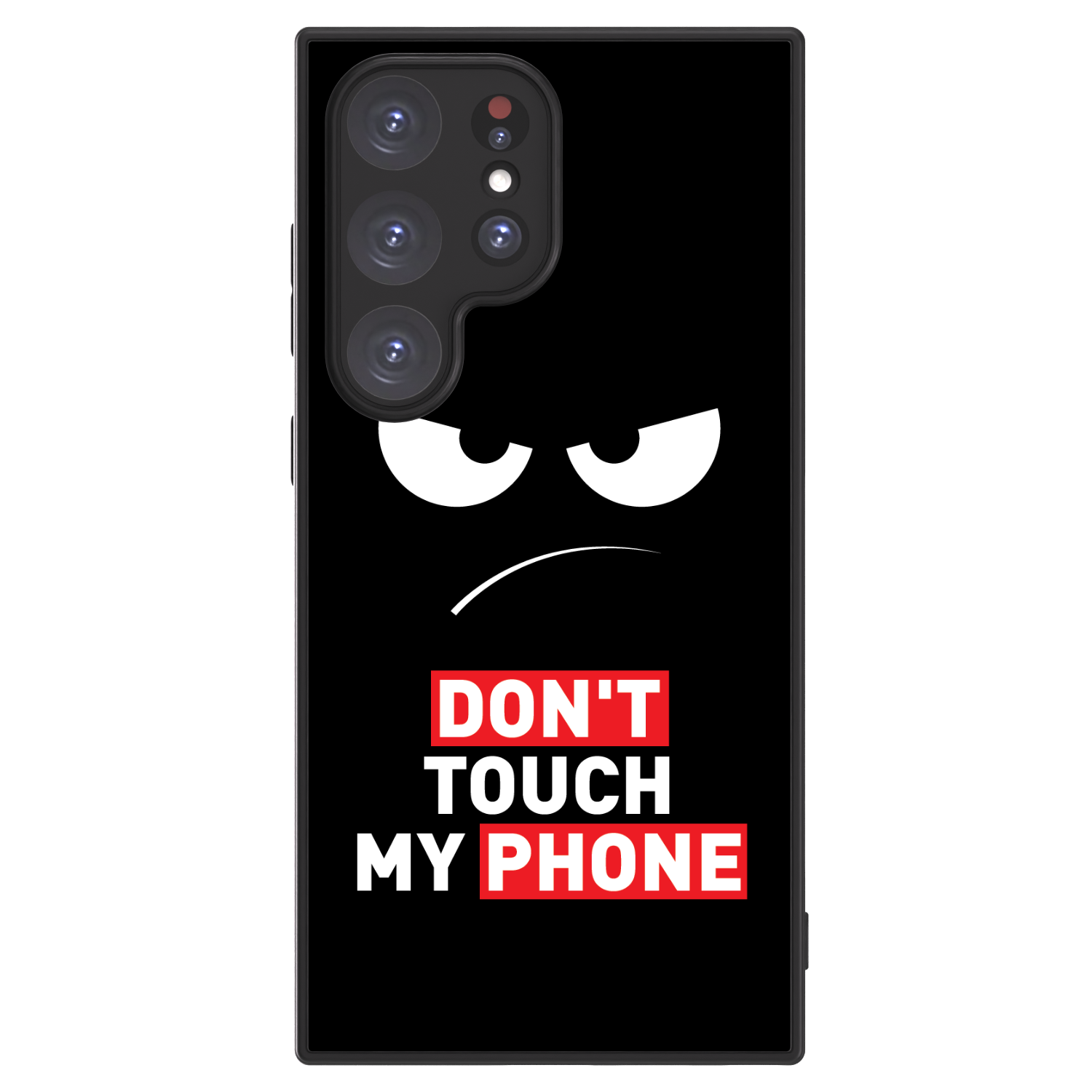 Picasee ULTIMATE CASE für Samsung Galaxy S24 Ultra S928B 5G - Angry Eyes - Transparent