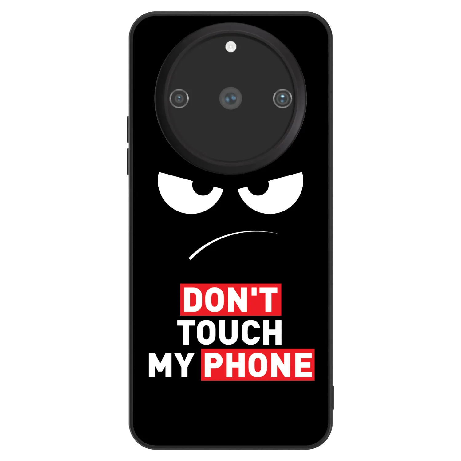 Picasee ULTIMATE CASE für Realme 11 Pro+ - Angry Eyes - Transparent