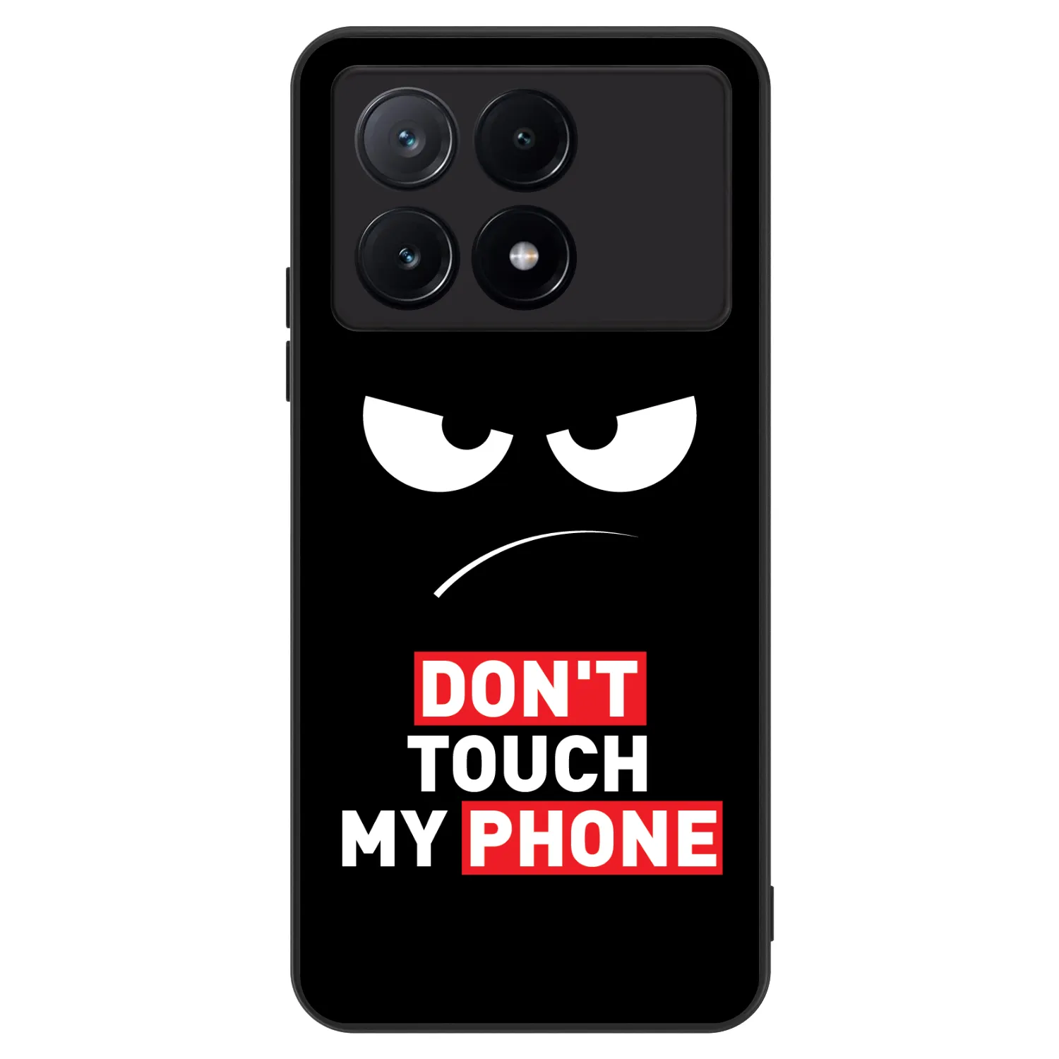 Picasee ULTIMATE CASE für Xiaomi Poco X6 Pro - Angry Eyes - Transparent