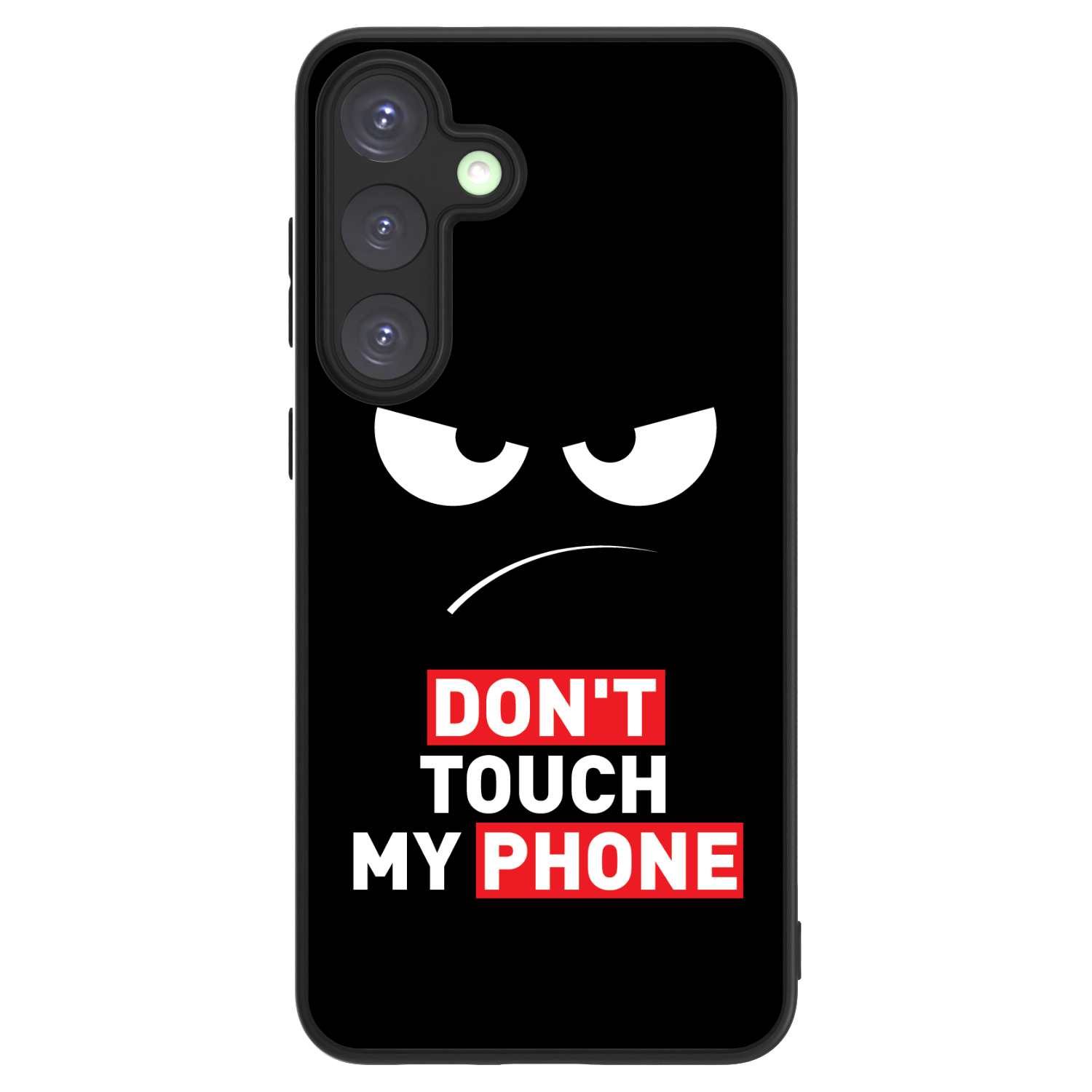 Picasee ULTIMATE CASE für Samsung Galaxy S25+ 5G - Angry Eyes - Transparent