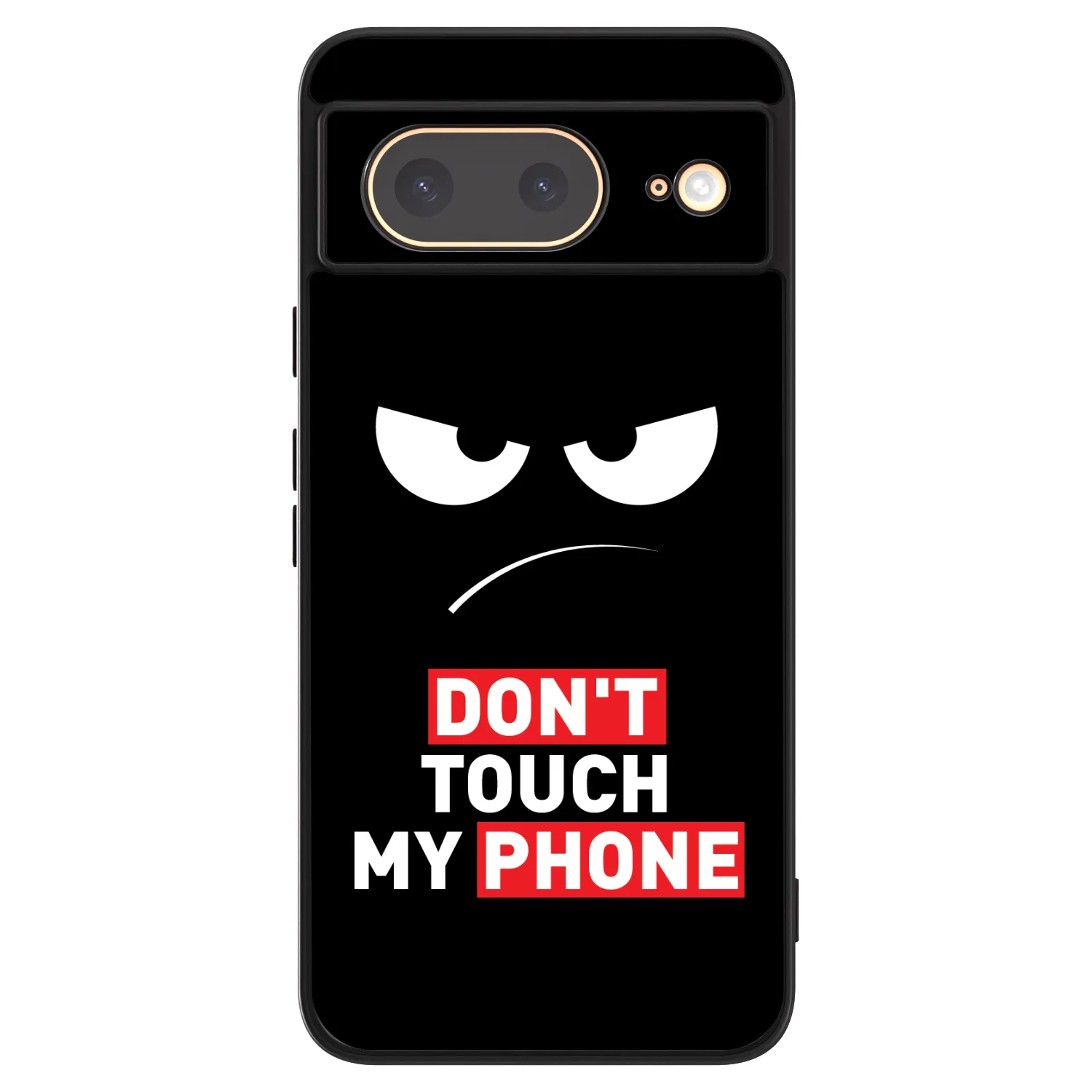 Picasee ULTIMATE CASE für Google Pixel 8 - Angry Eyes - Transparent