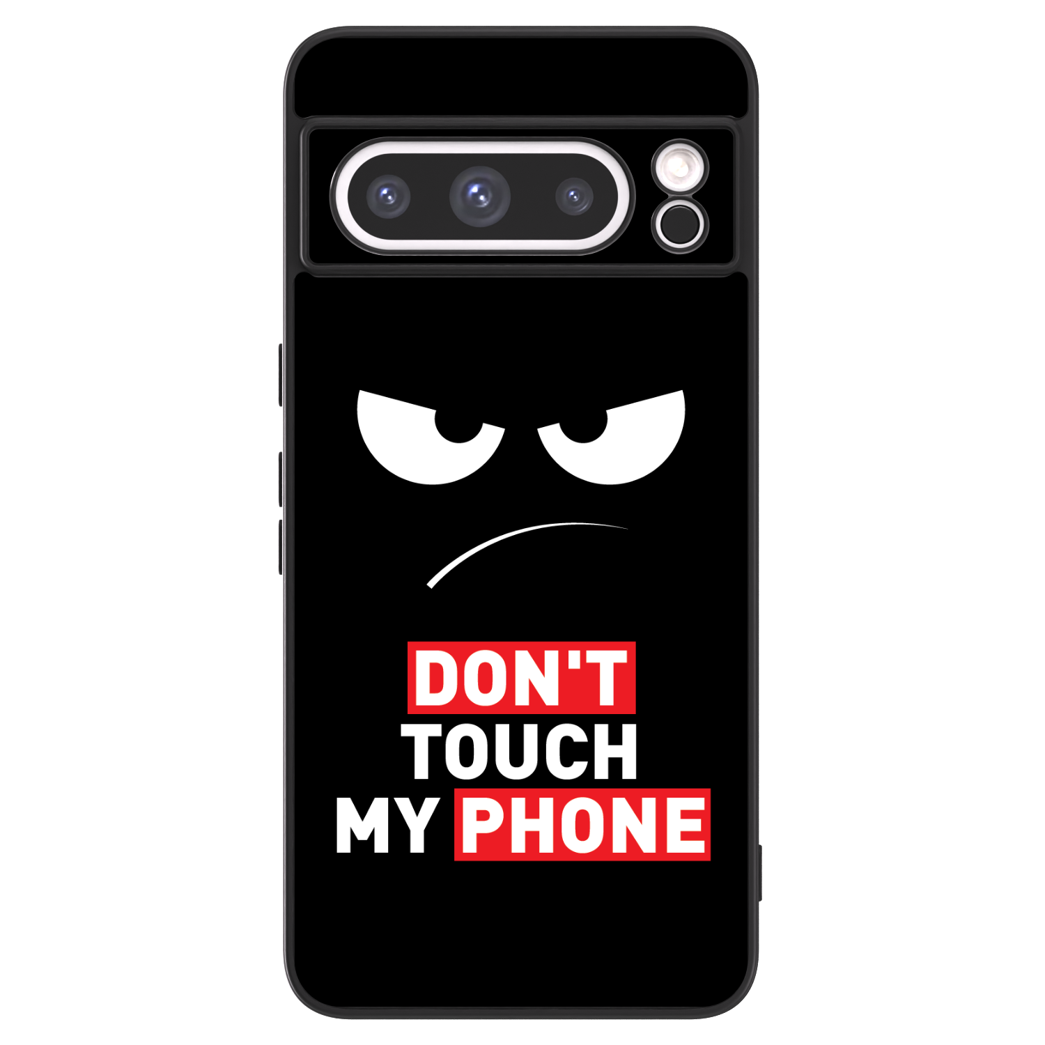 Picasee ULTIMATE CASE für Google Pixel 8 Pro - Angry Eyes - Transparent