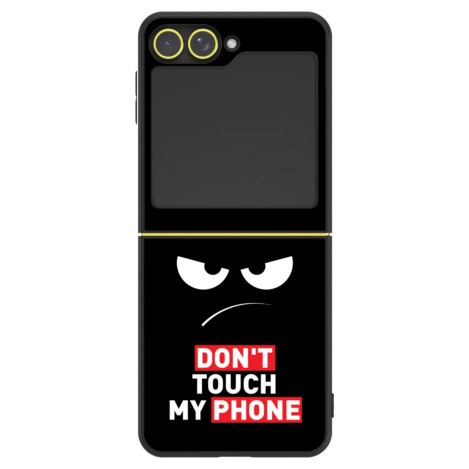 Picasee ULTIMATE CASE für Samsung Galaxy Z Flip6 5G - Angry Eyes - Transparent