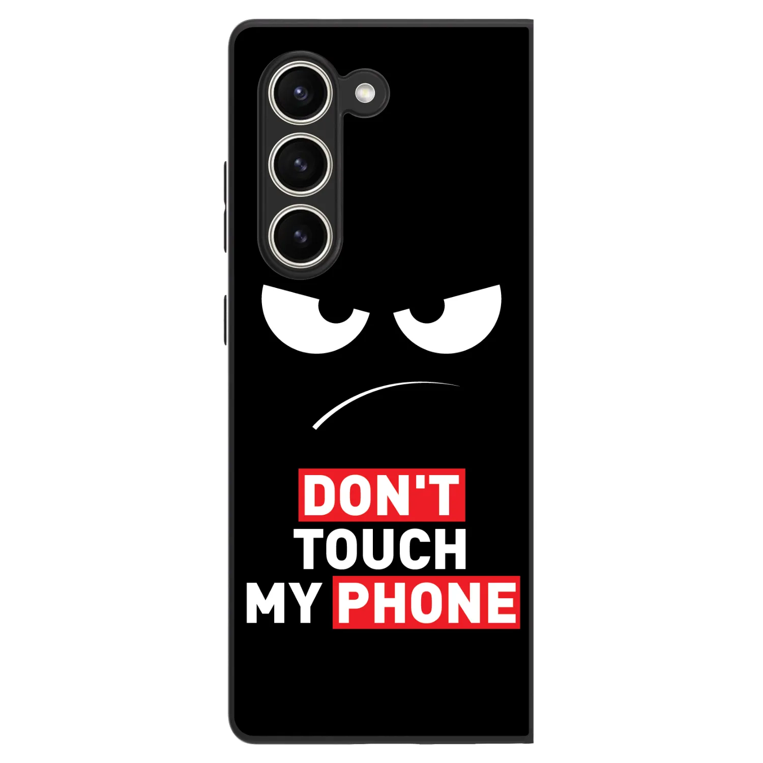 Picasee ULTIMATE CASE für Samsung Galaxy Z Fold5 5G - Angry Eyes - Transparent