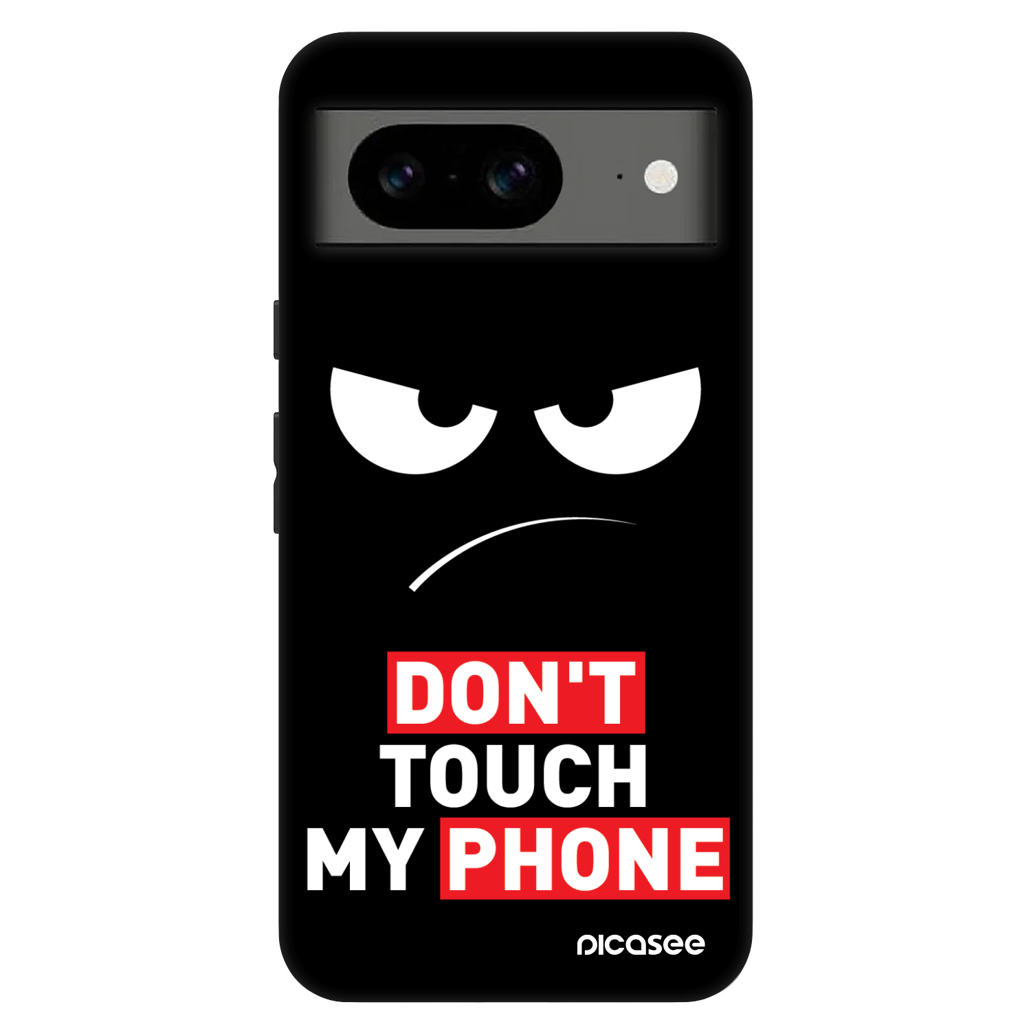Picasee Fashion Case für Google Pixel 8 Pro - Angry Eyes - Transparent