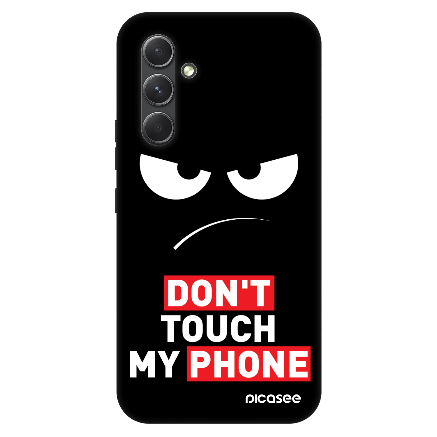 Picasee Fashion Case für Samsung Galaxy A54 5G A546B - Angry Eyes - Transparent