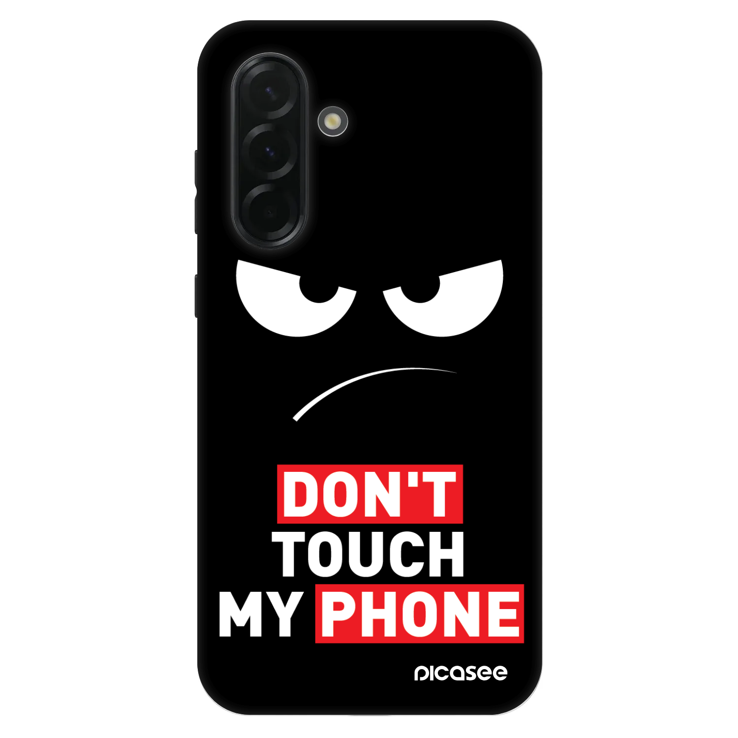 Picasee Fashion Case für Samsung Galaxy A36 5G - Angry Eyes - Transparent