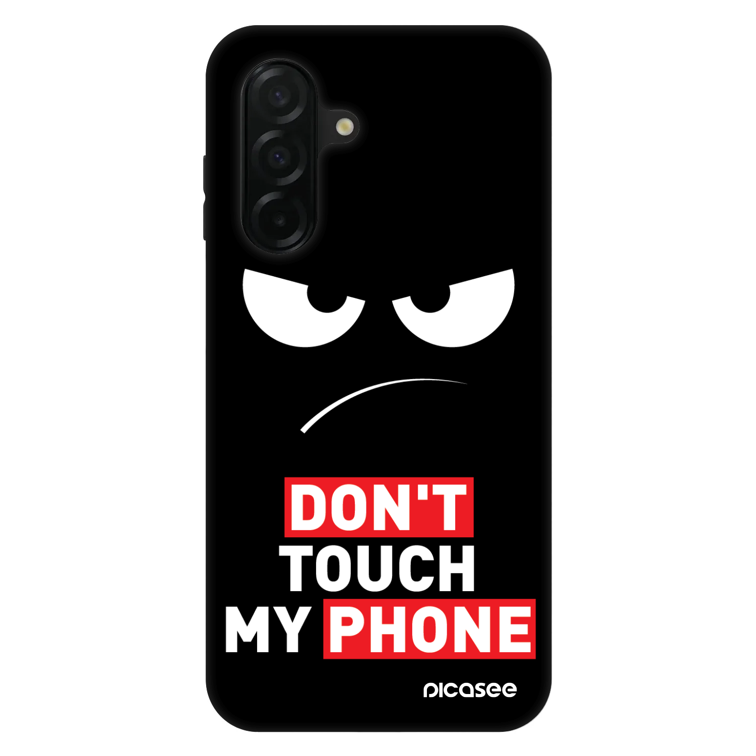 Picasee Fashion Case für Samsung Galaxy A26 5G A266B - Angry Eyes - Transparent